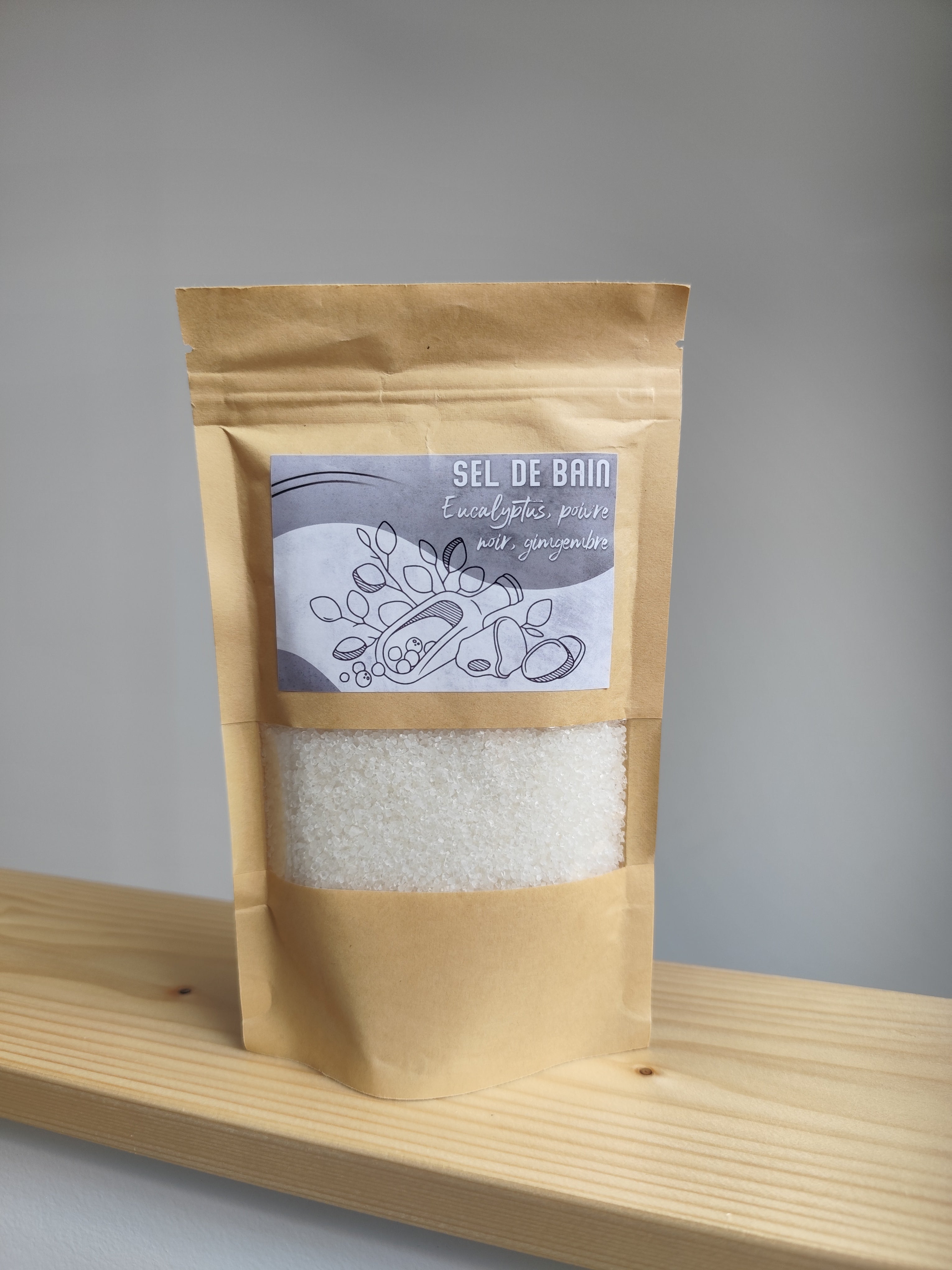 Sel de bain - Divers parfums - 250 gr