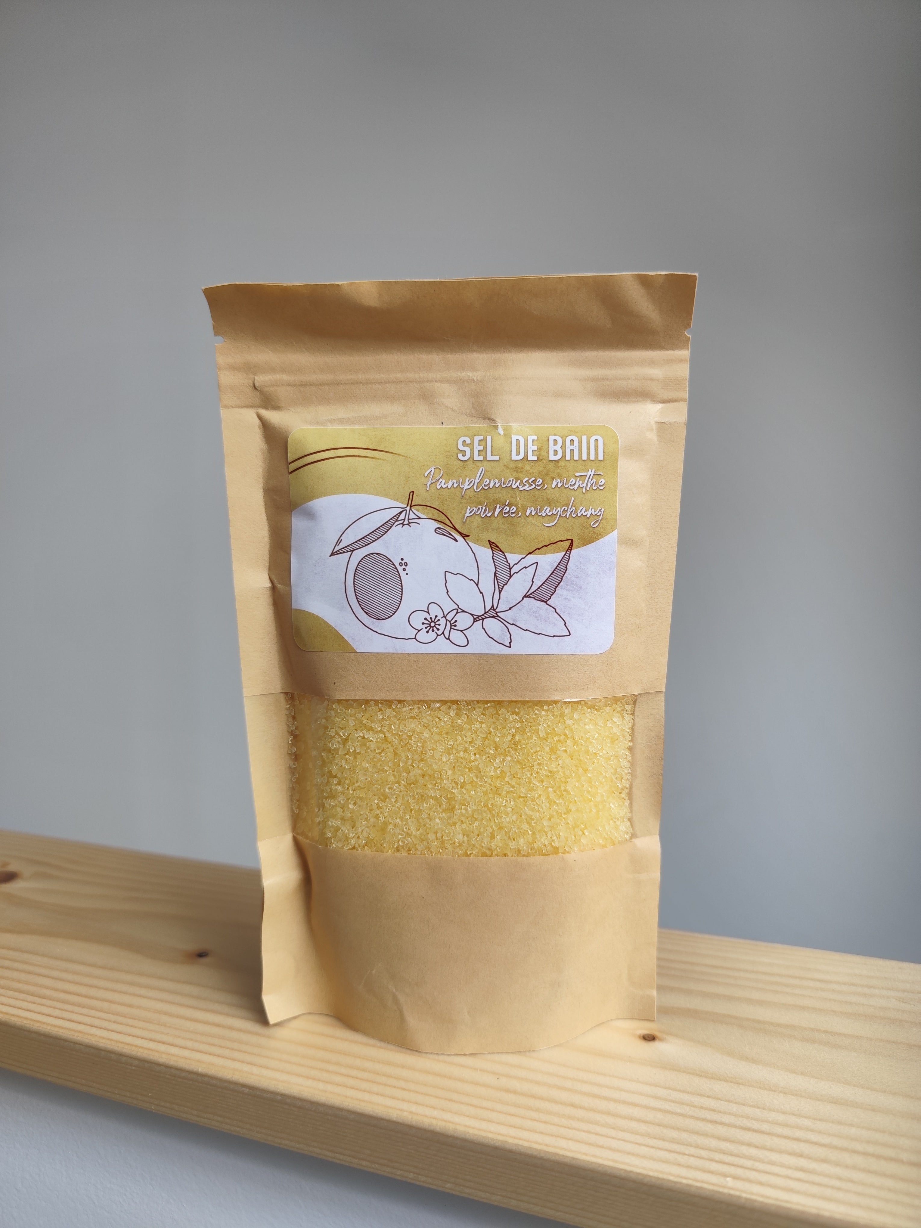 Sel de bain - Divers parfums - 250 gr