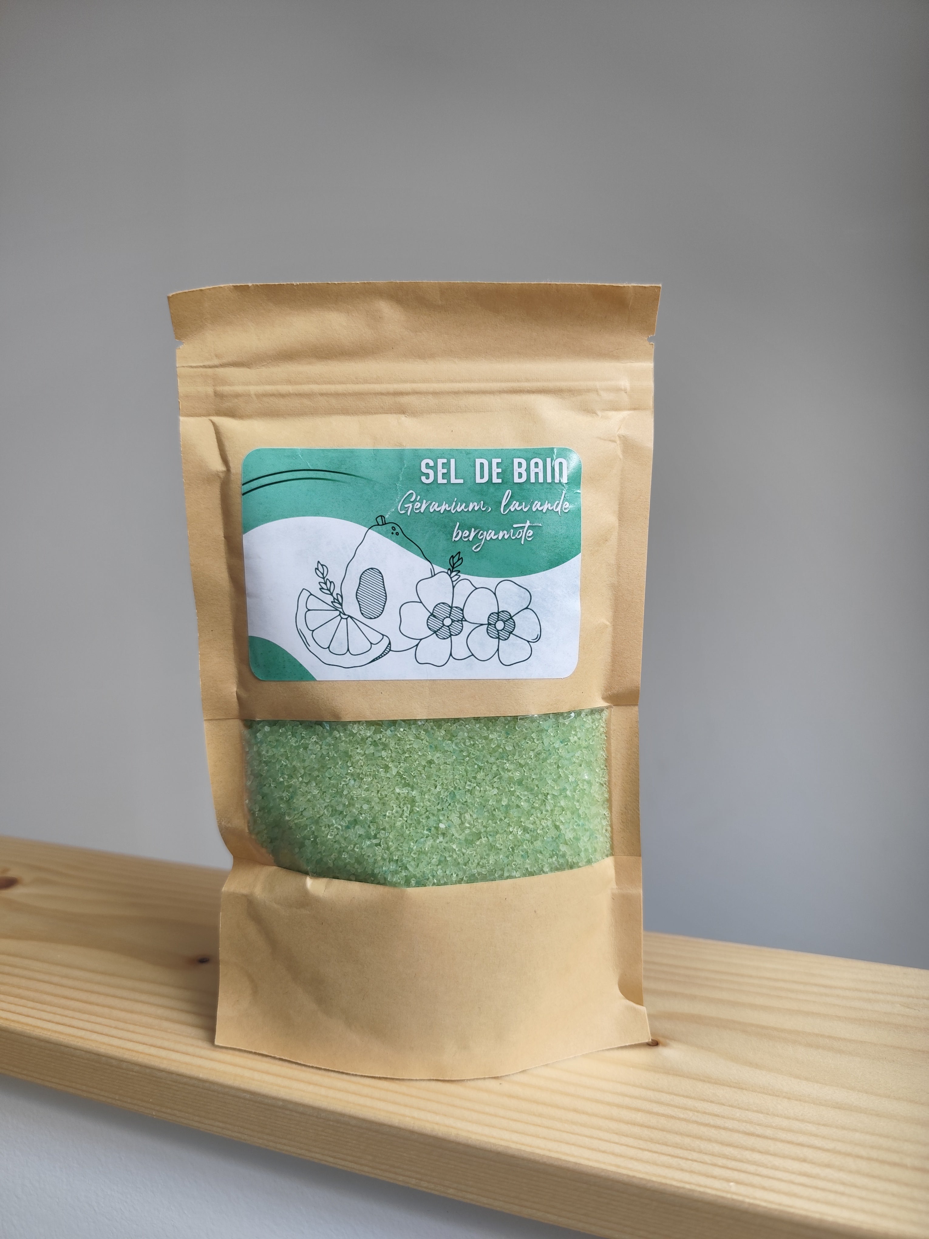 Sel de bain - Divers parfums - 250 gr