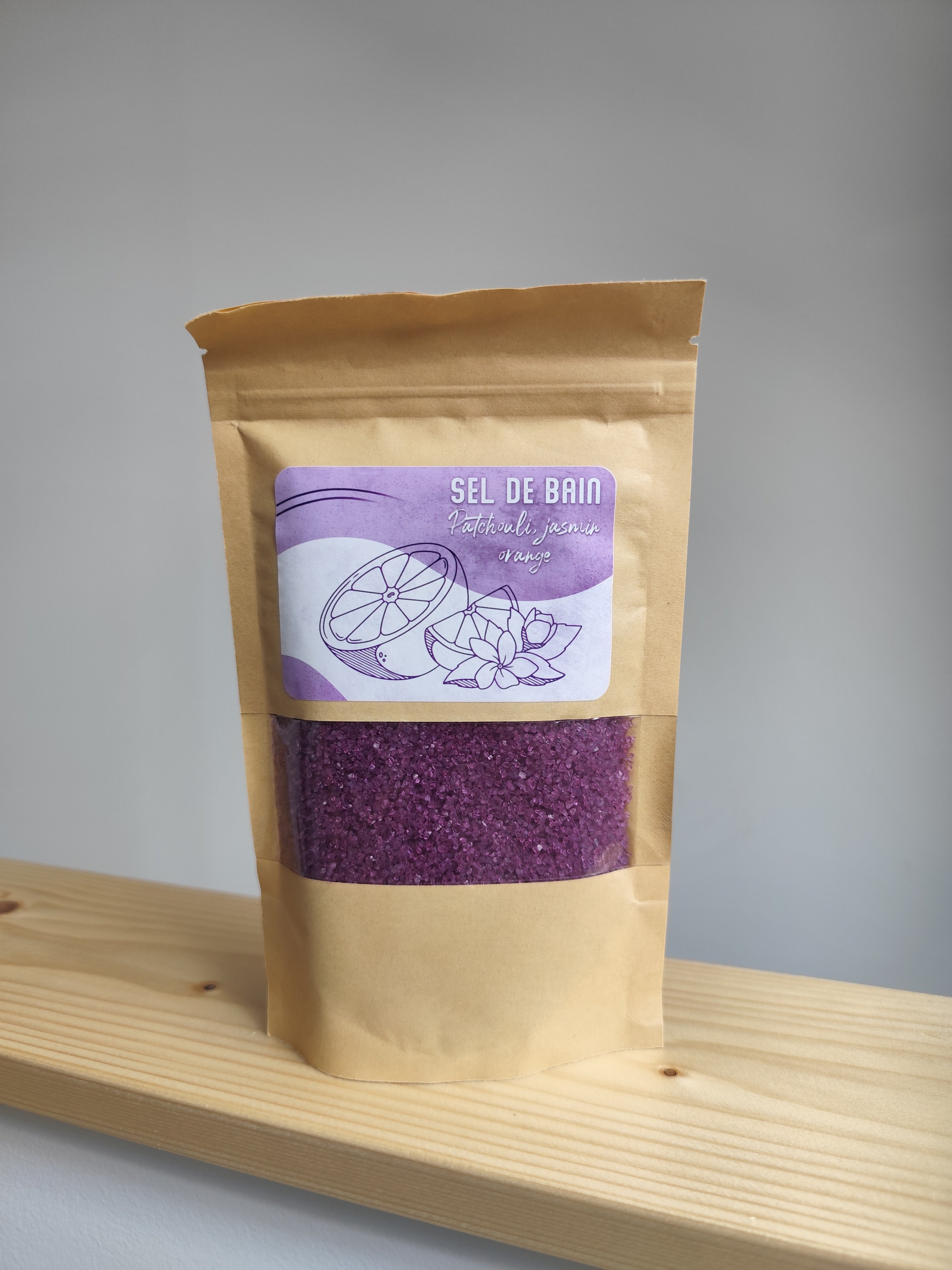 Sel de bain - Divers parfums - 250 gr