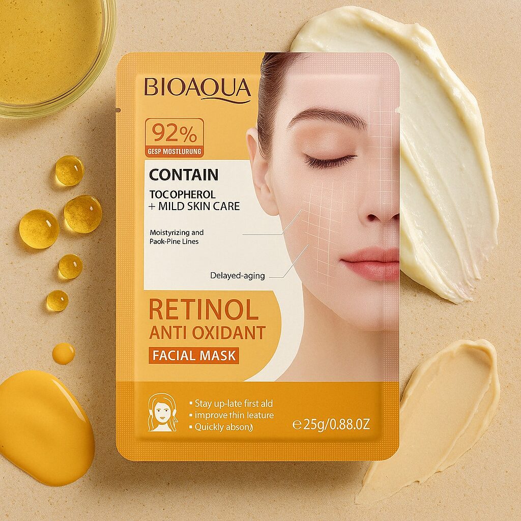Masque visage au rétinol Bioaqua