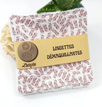 Lingettes démaquillantes réutilisables en coton & bambou – Lot de 5