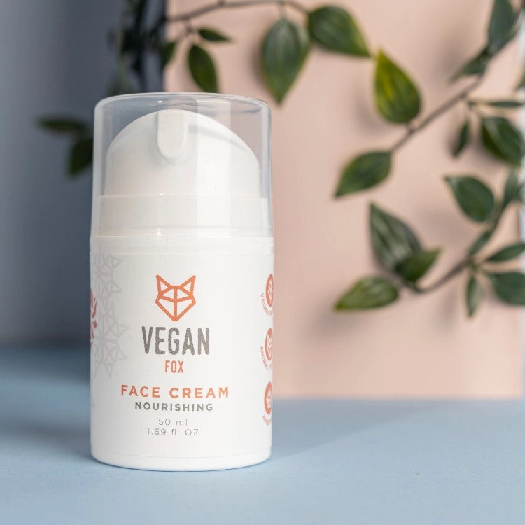 Crème nourrissante visage pour peau sèche - Vegan Fox - 90 gr
