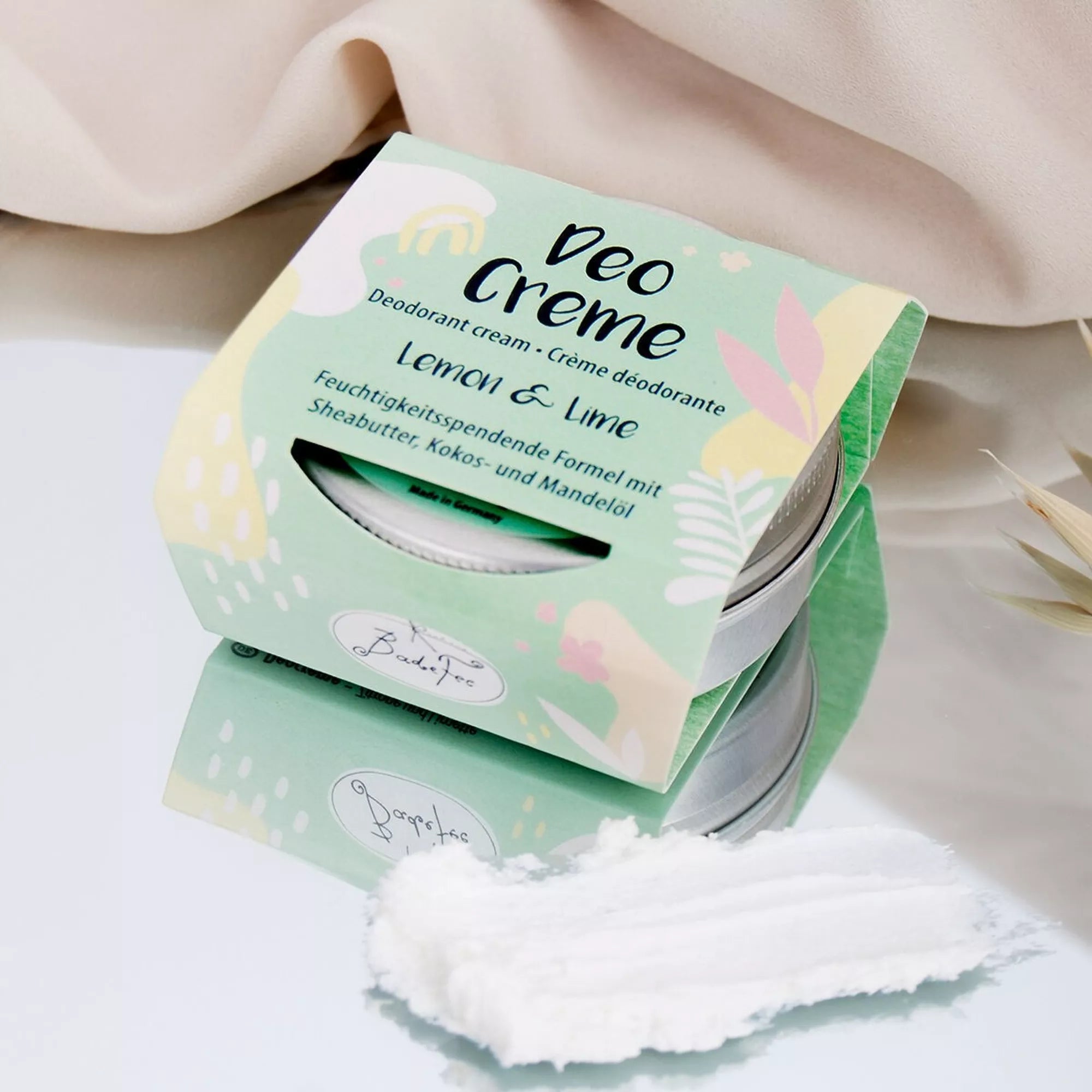 Déodorant Crème Naturel – Citron & citron vert - 45g