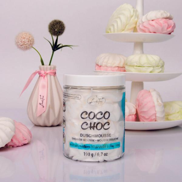 Mousse / Chantilly de douche - Noix de coco & chocolat - 190 g