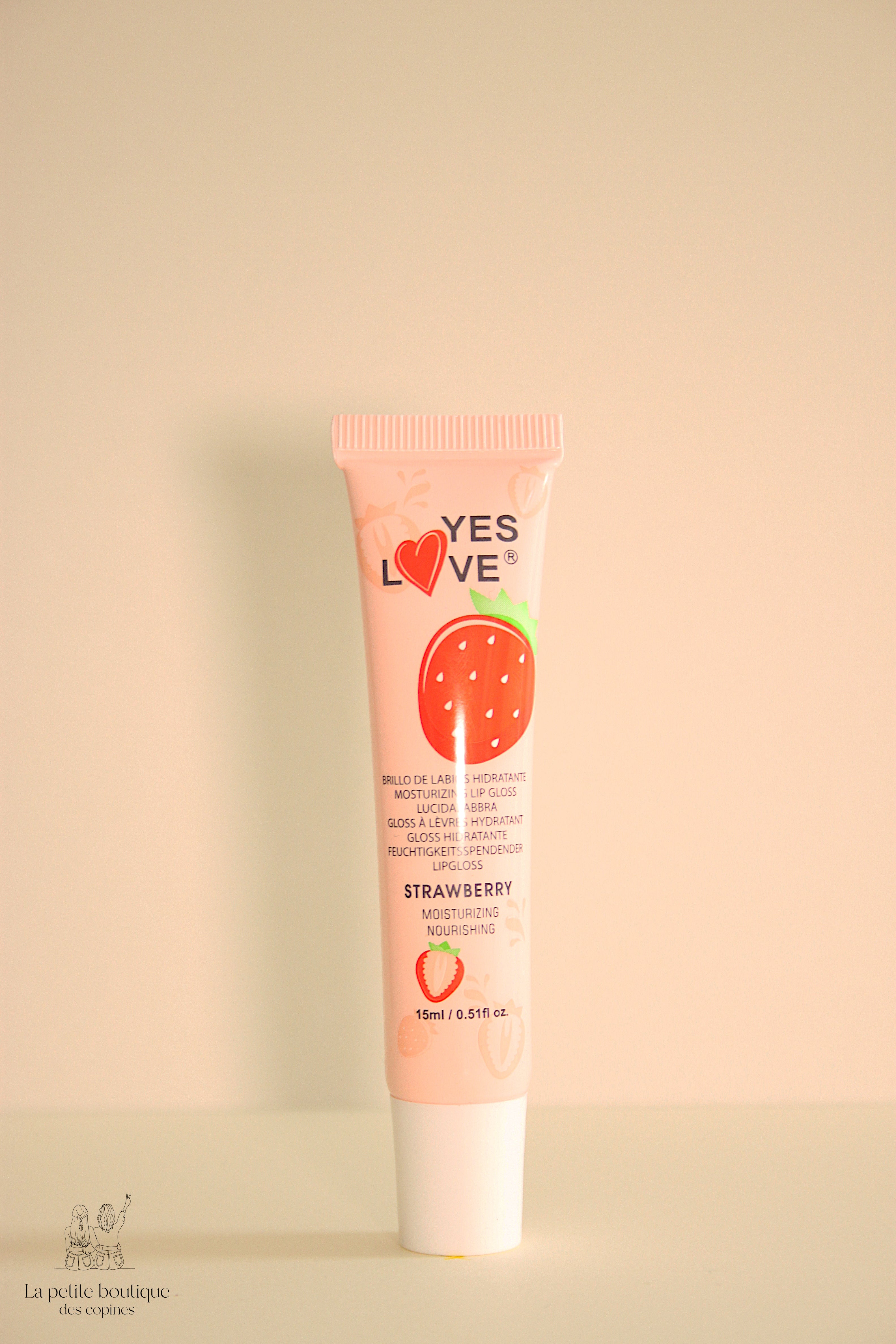 Gloss à lèvres hydratant - Yes Love - 15 ml