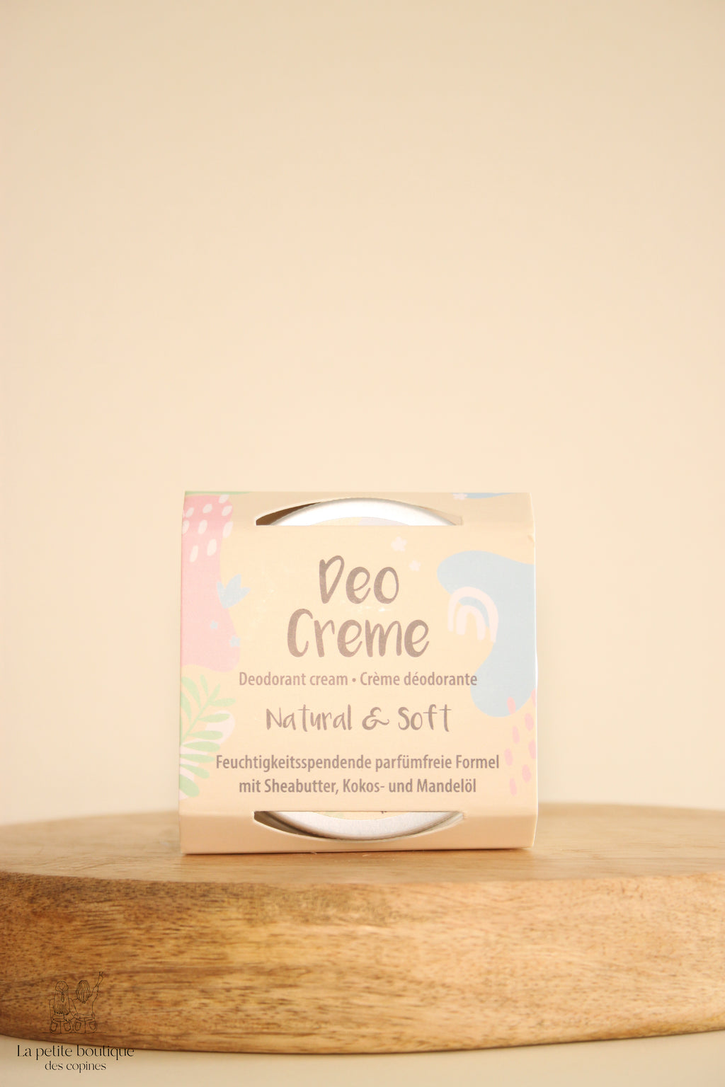Déodorant Crème Naturel – Sans parfum - 45g