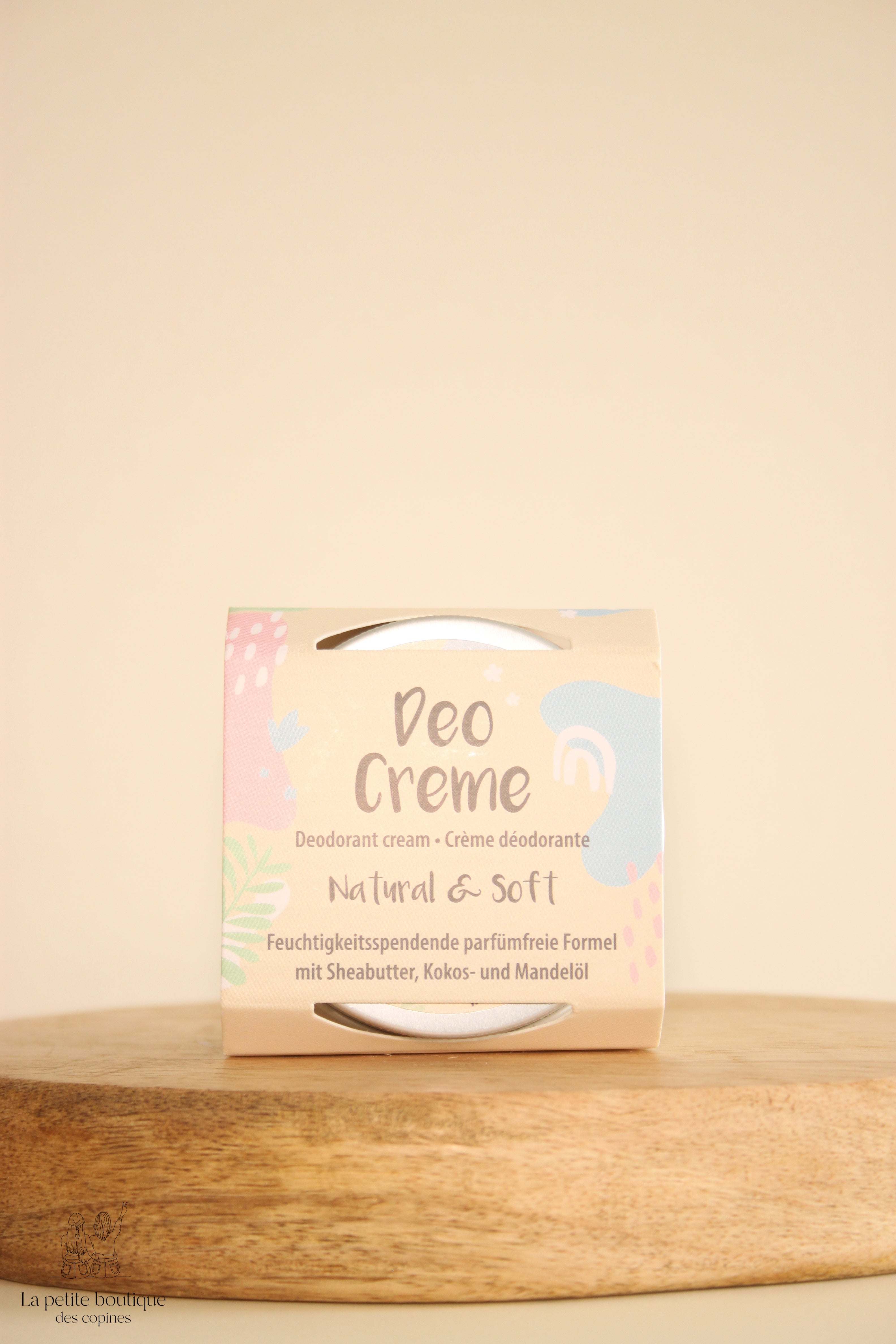 Déodorant Crème Naturel – Sans parfum - 45g