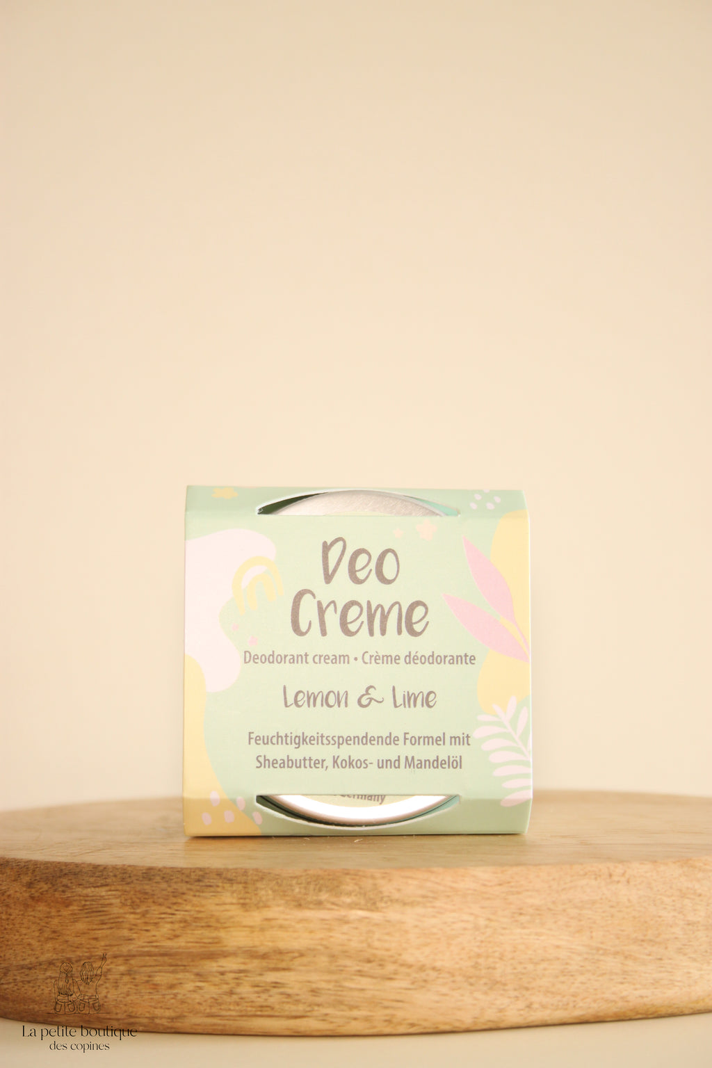 Déodorant Crème Naturel – Citron & citron vert - 45g