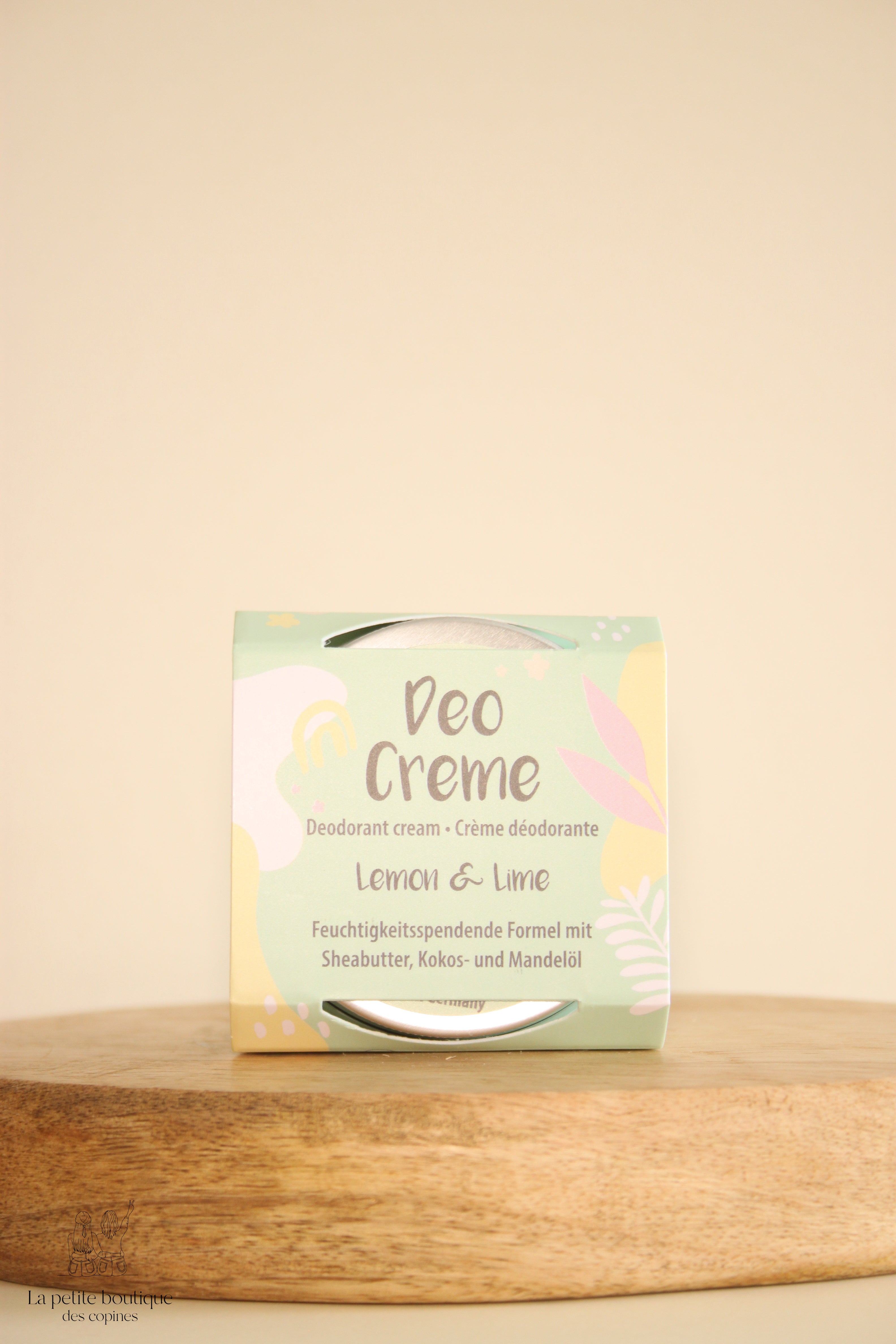 Déodorant Crème Naturel – Citron & citron vert - 45g