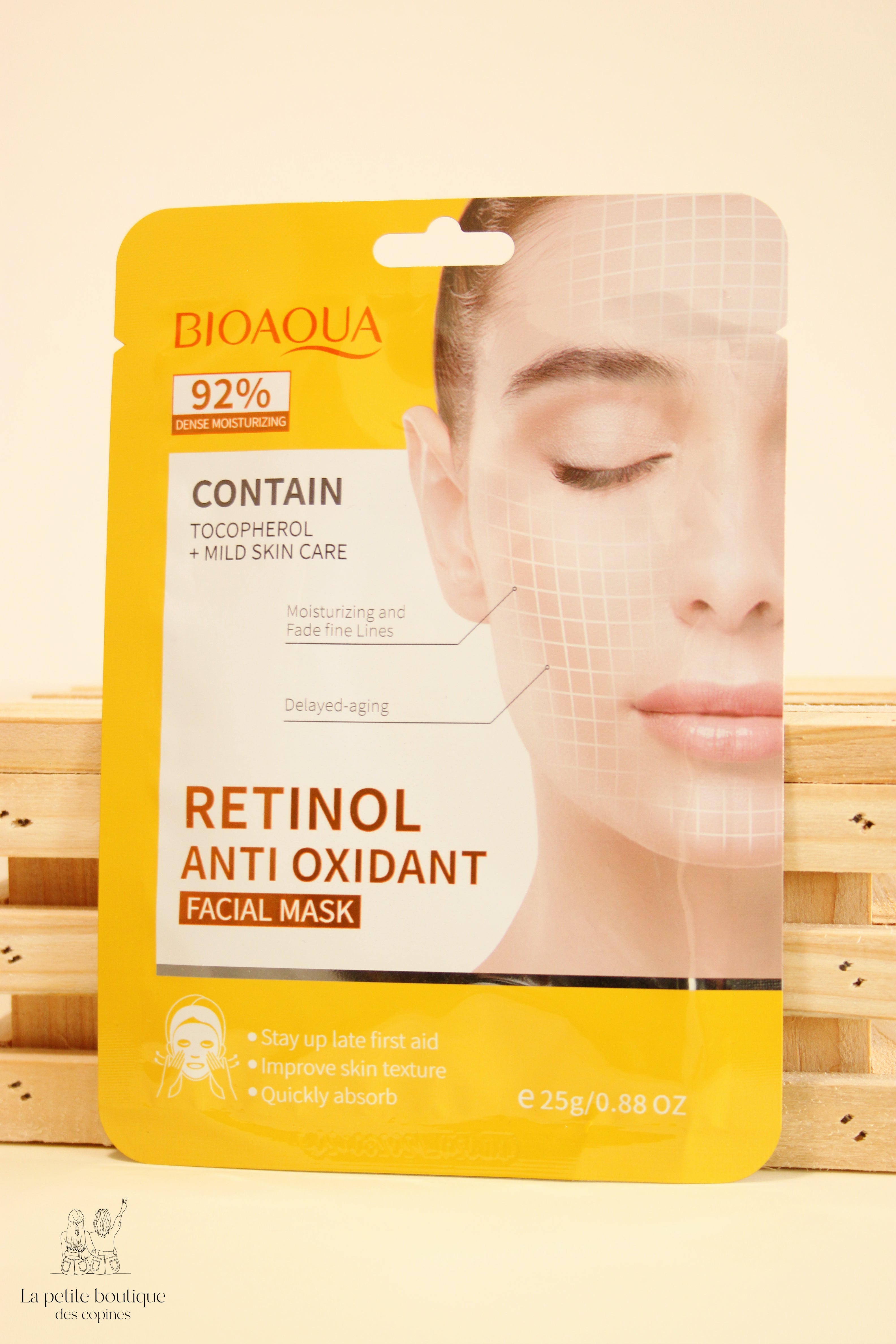 Masque visage au rétinol Bioaqua