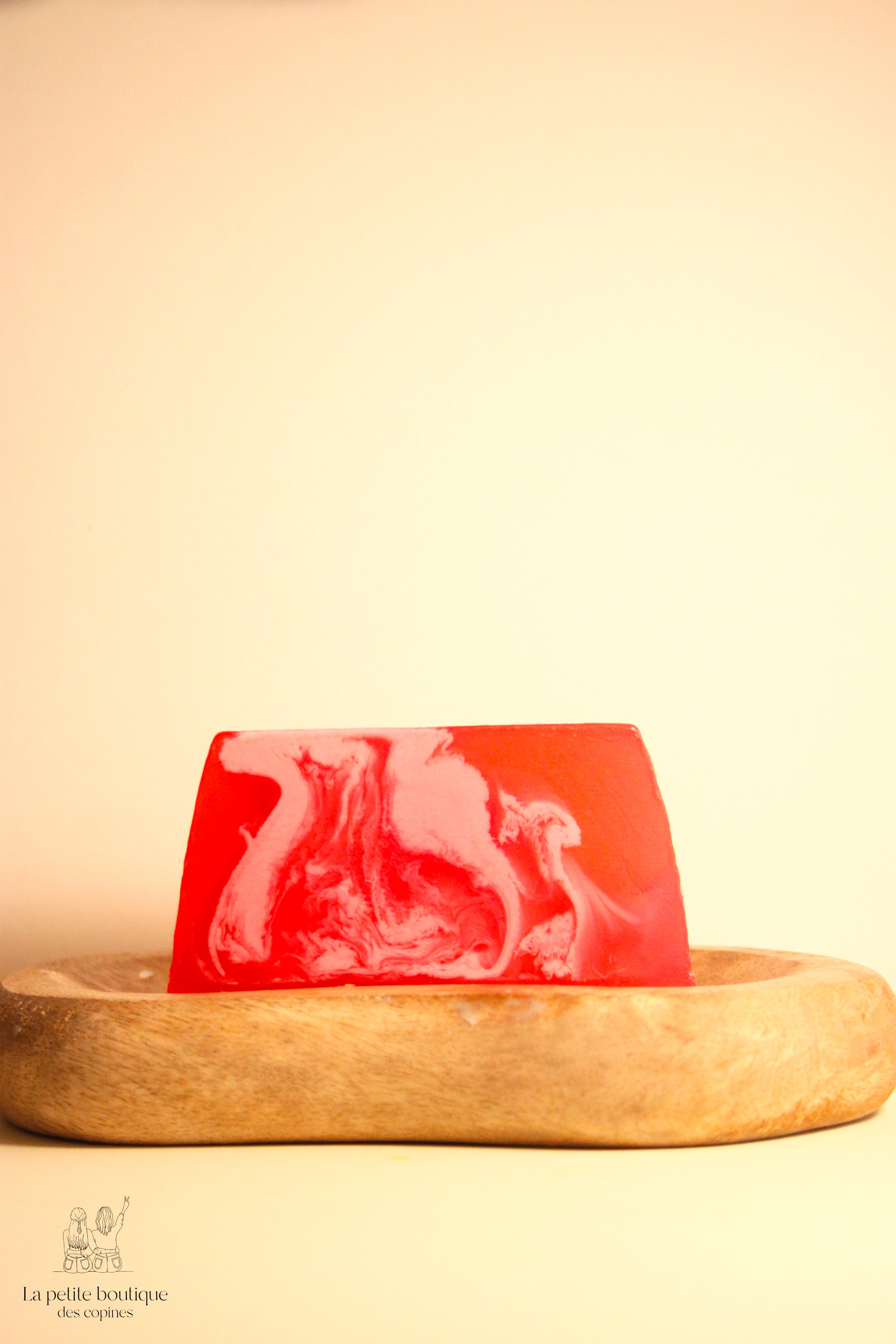 Savon à la glycérine - "Amor" - 100 g (découpe artisanale)