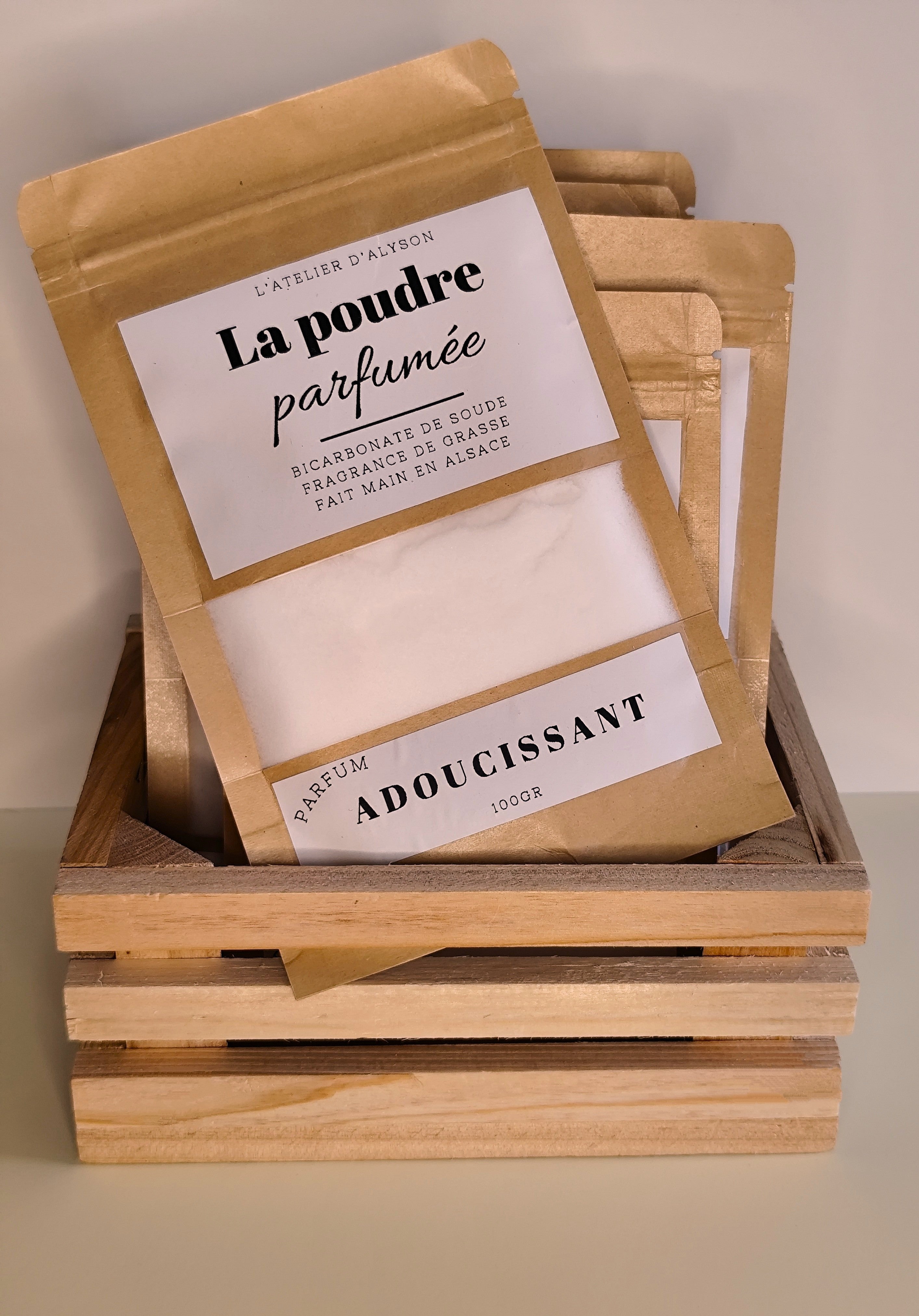 Poudres parfumées - 100 gr - Made in Alsace 🥨 - L'atelier d'Alyson