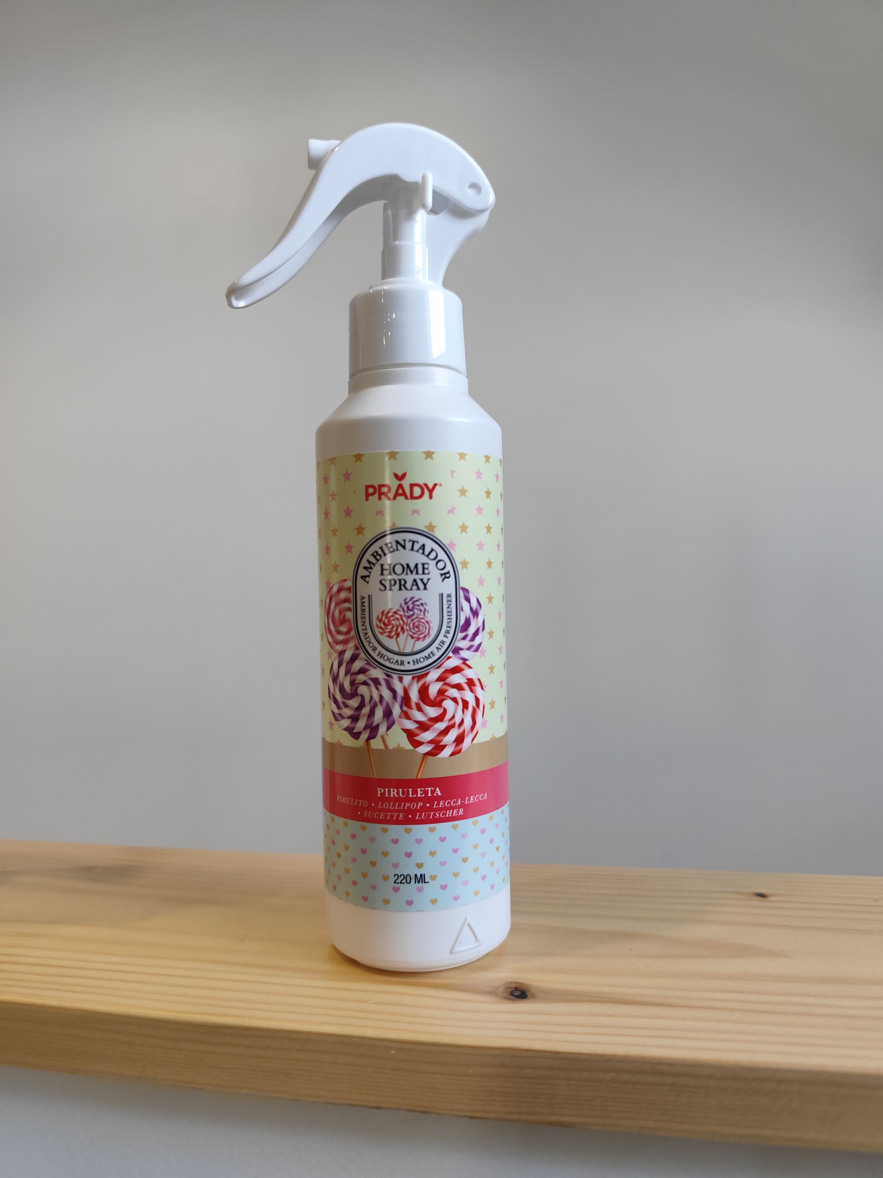 Parfum d'ambiance maison et tissus - Prady - Sucette Candy - 220 ml