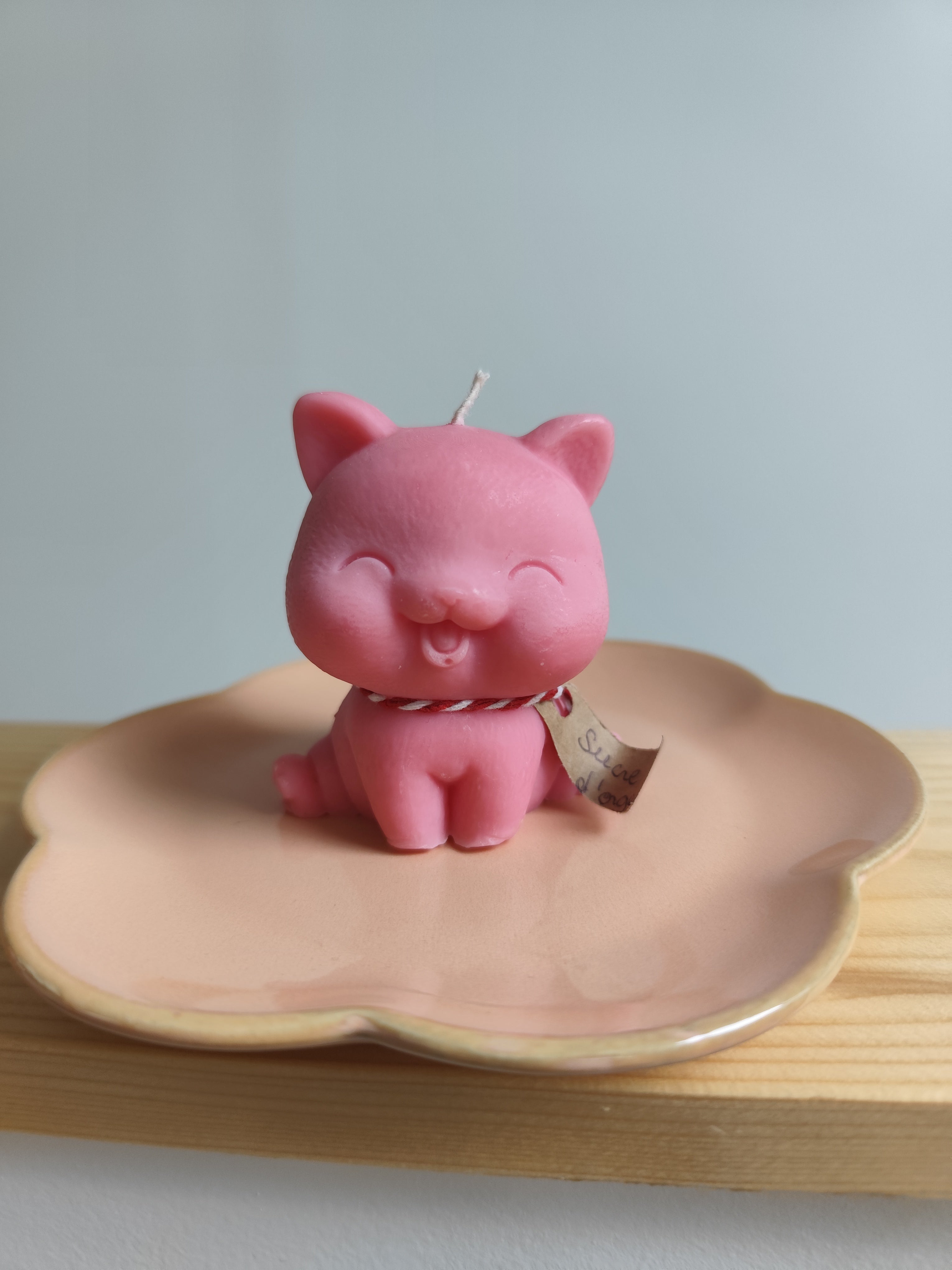 Bougies chats parfumées 8 cm - Made in Alsace 🥨 - L'atelier d'Alyson