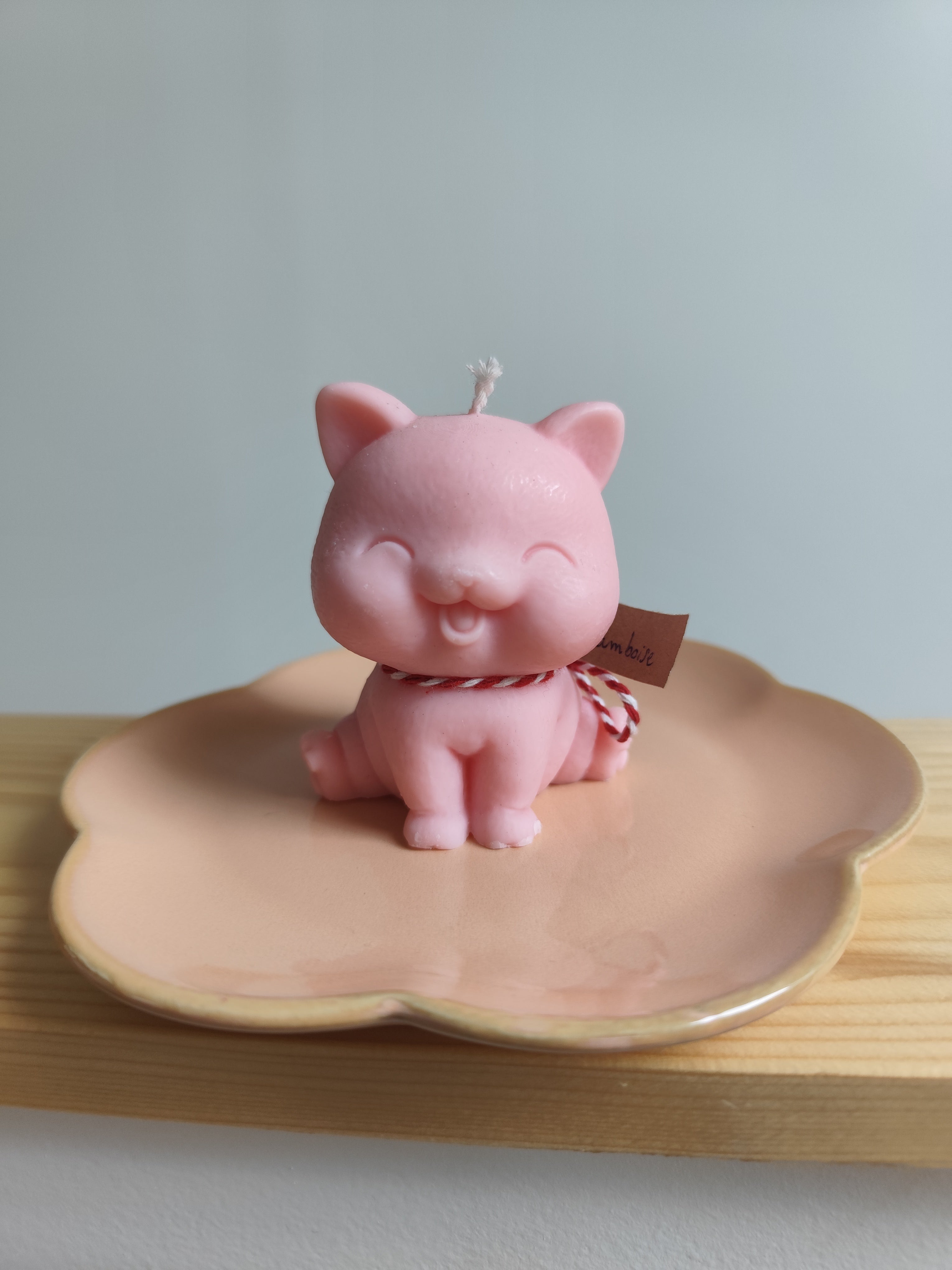 Bougies chats parfumées 8 cm - Made in Alsace 🥨 - L'atelier d'Alyson