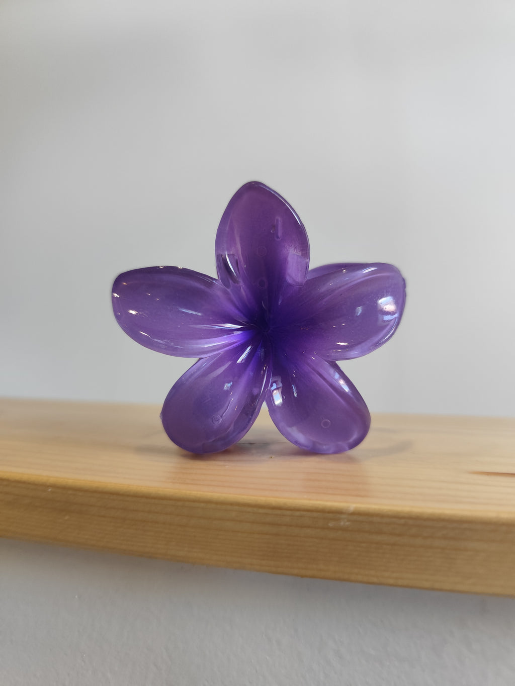 Pince à cheveux fleur de monoï – XL – 12 coloris