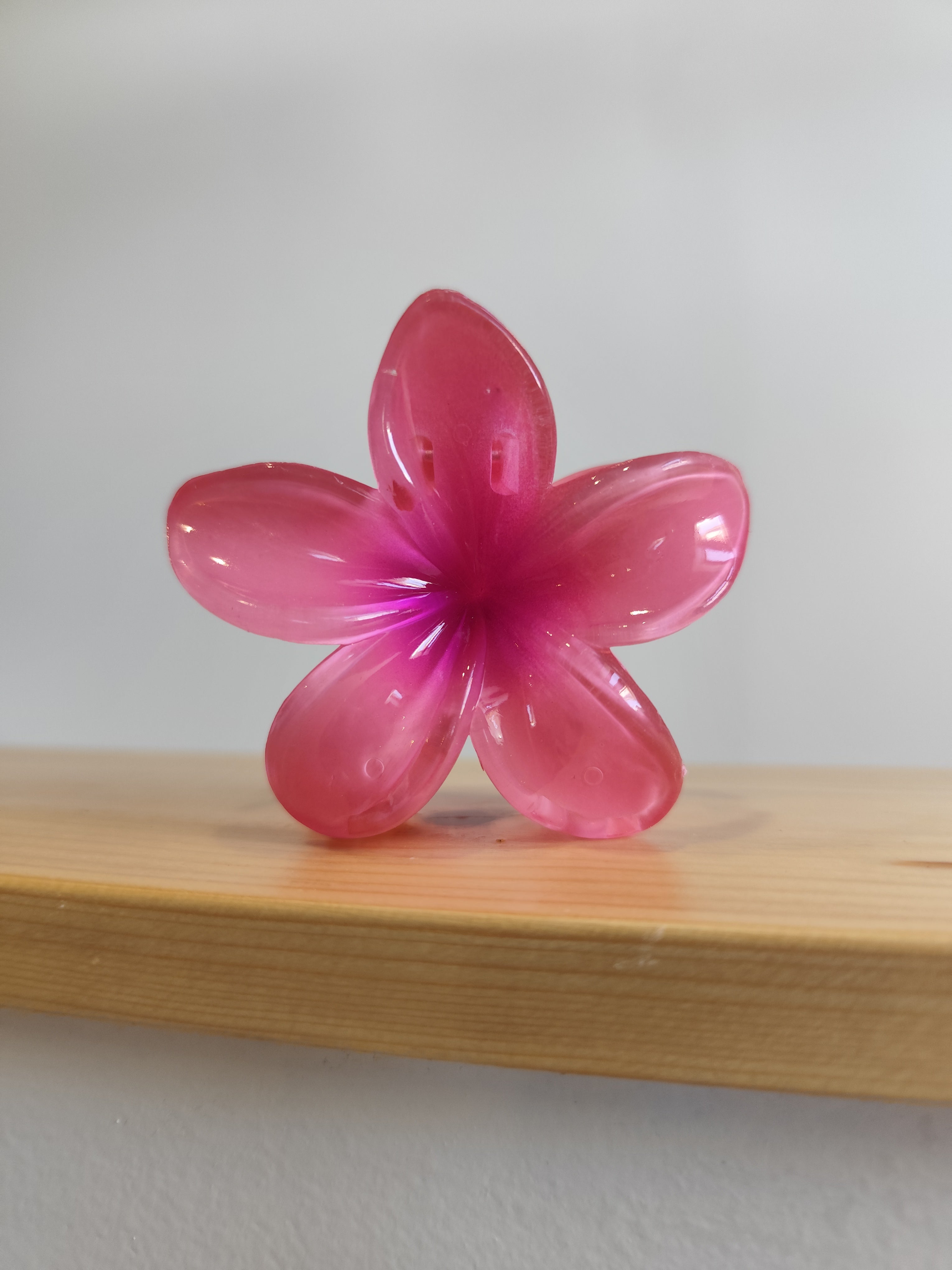 Pince à cheveux fleur de monoï – XL – 12 coloris