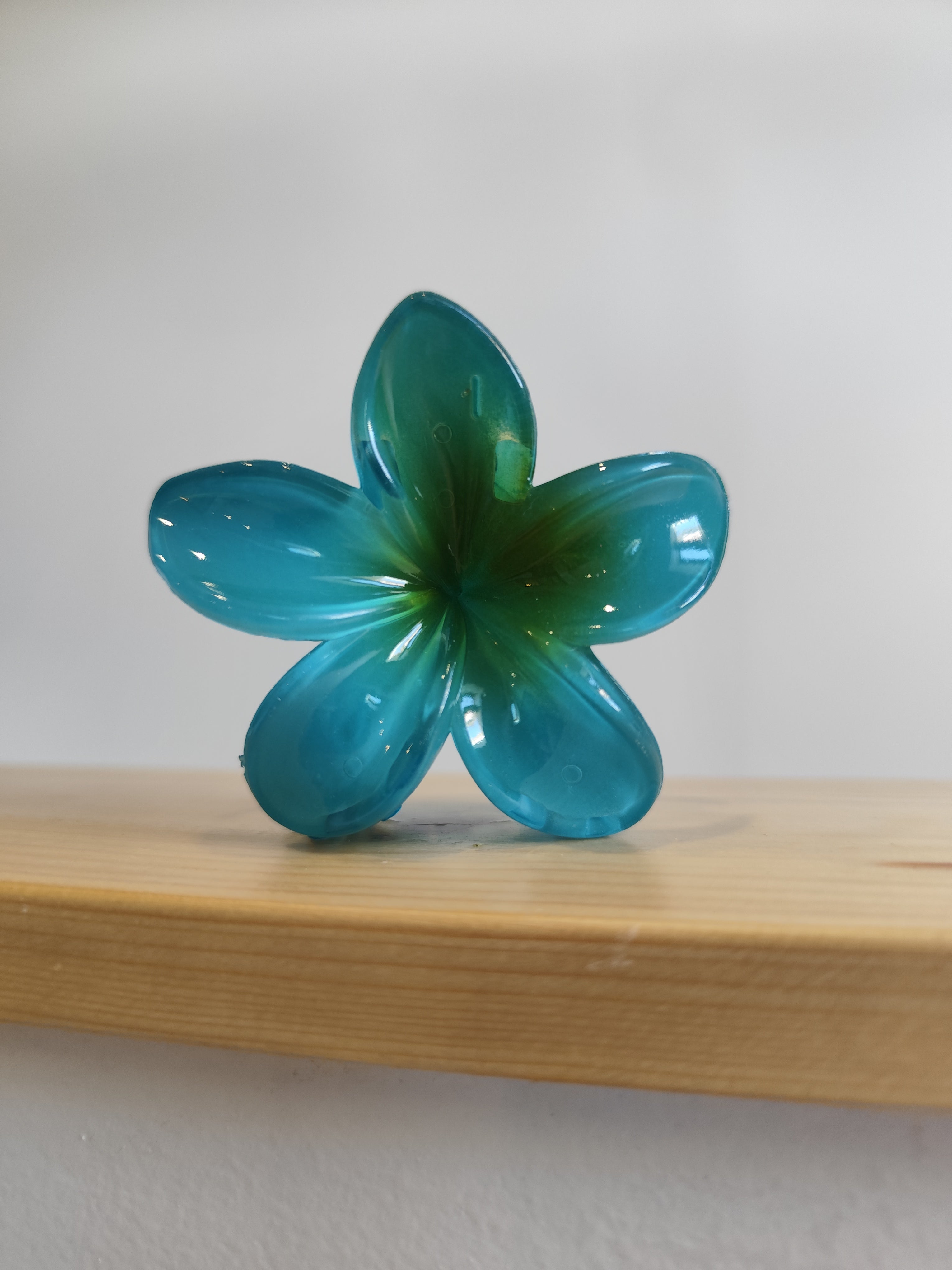 Pince à cheveux fleur de monoï – XL – 12 coloris