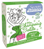 Shampoing solide Bio cheveux gras - argile verte - 85 g
