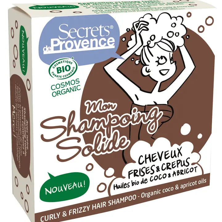 Shampoing solide Bio Cheveux frisés et crépus - 85 g