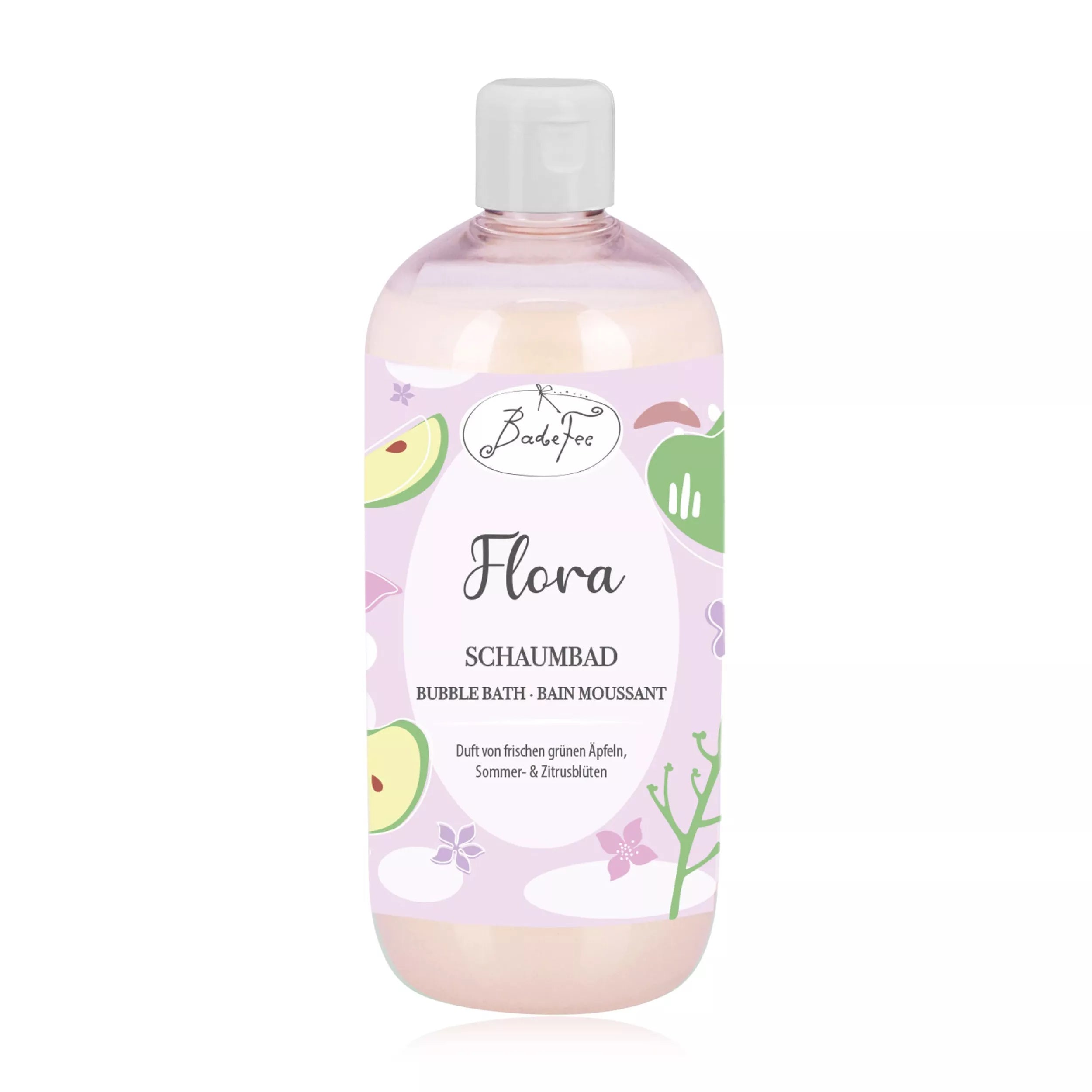 Bain moussant pommes et fleurs - 500 ml