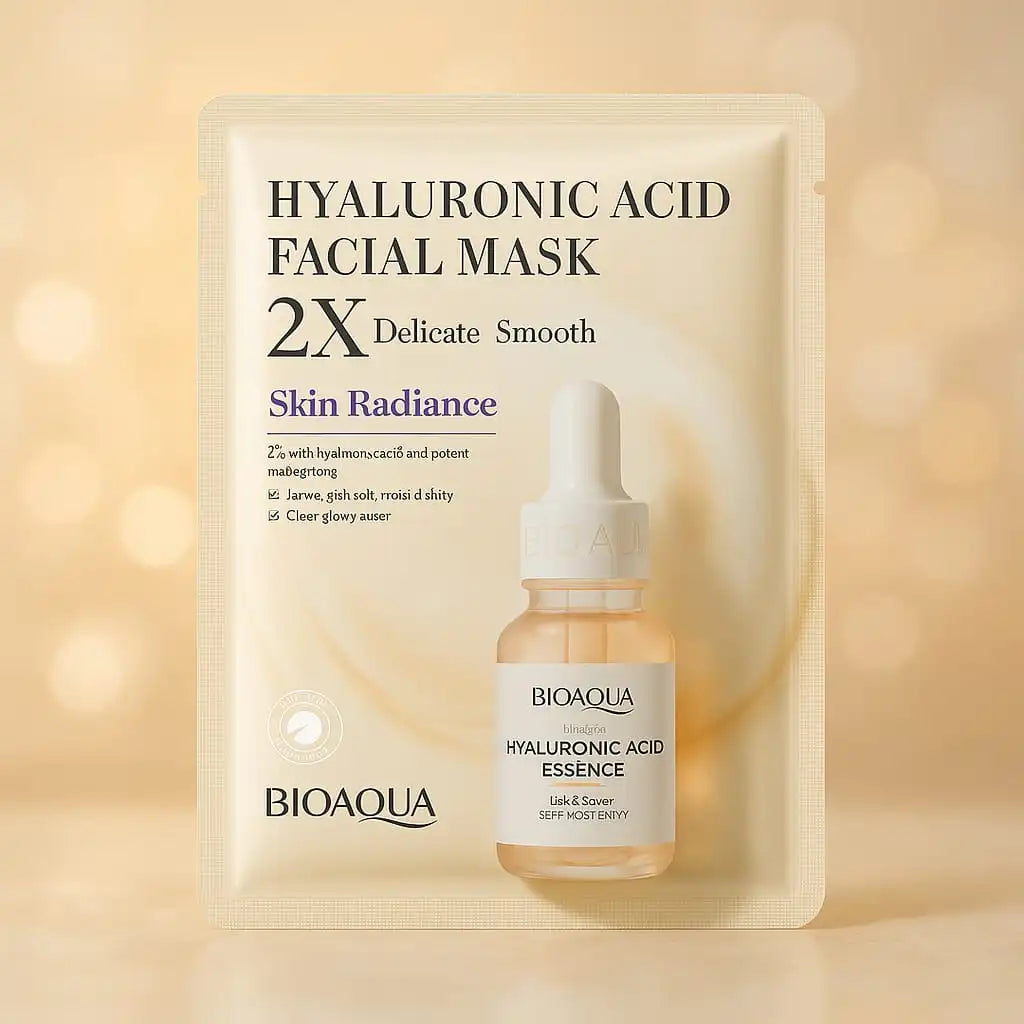 Masque visage à l'acide hyaluronique Bioaqua