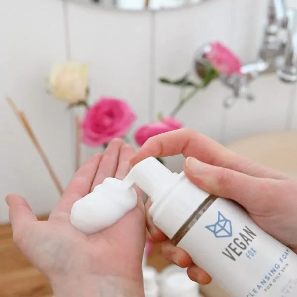 Mousse nettoyante pour peau grasse ou mixte - Vegan Fox - 200 ml