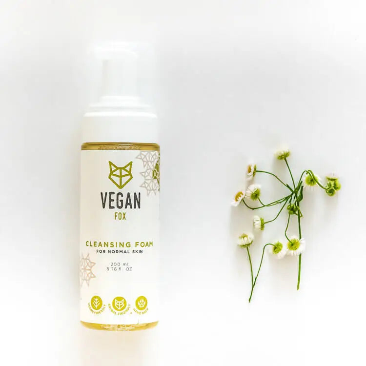 Mousse nettoyante pour peau normale - Vegan Fox -  200 ml