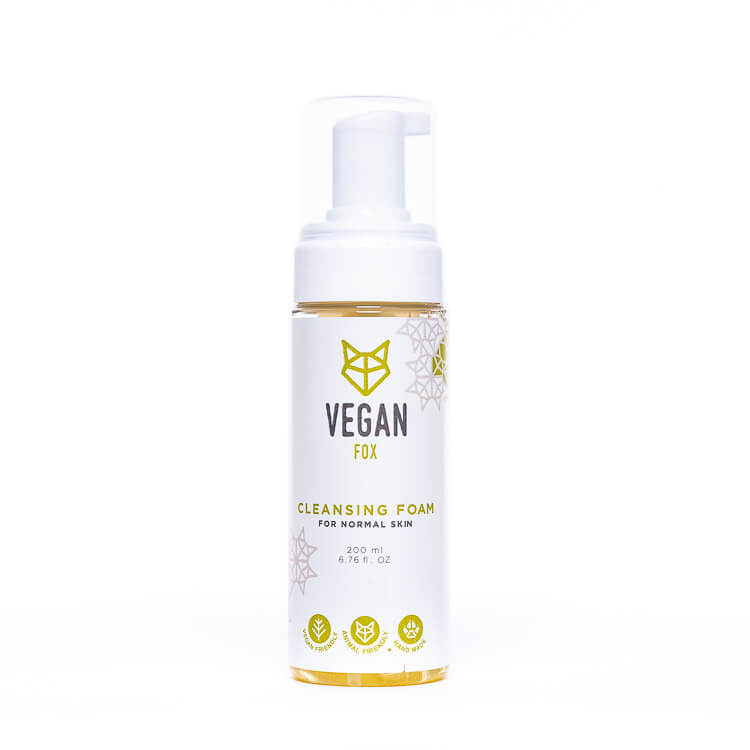 Mousse nettoyante pour peau normale - Vegan Fox -  200 ml