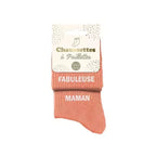 Chaussettes à paillettes - Femme - Taille 36 au 42