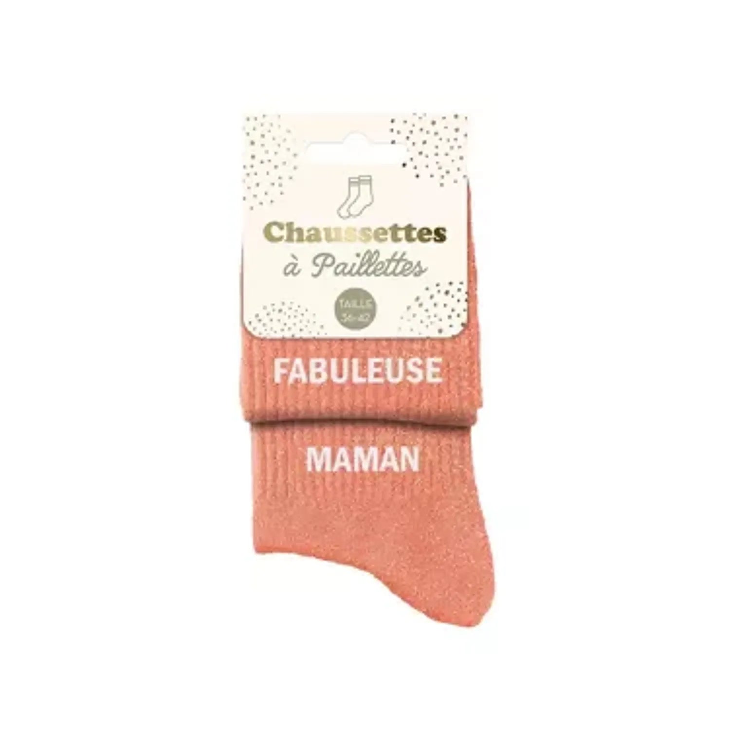 Chaussettes à paillettes - Femme - Taille 36 au 42