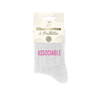 Chaussettes à paillettes - Femme - Taille 36 au 42