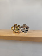 Lot de 2 petites pinces fleurs