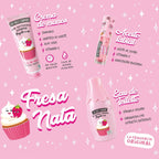 Coffret The Fruit Compagny - Fraise Chantilly - 4 produits
