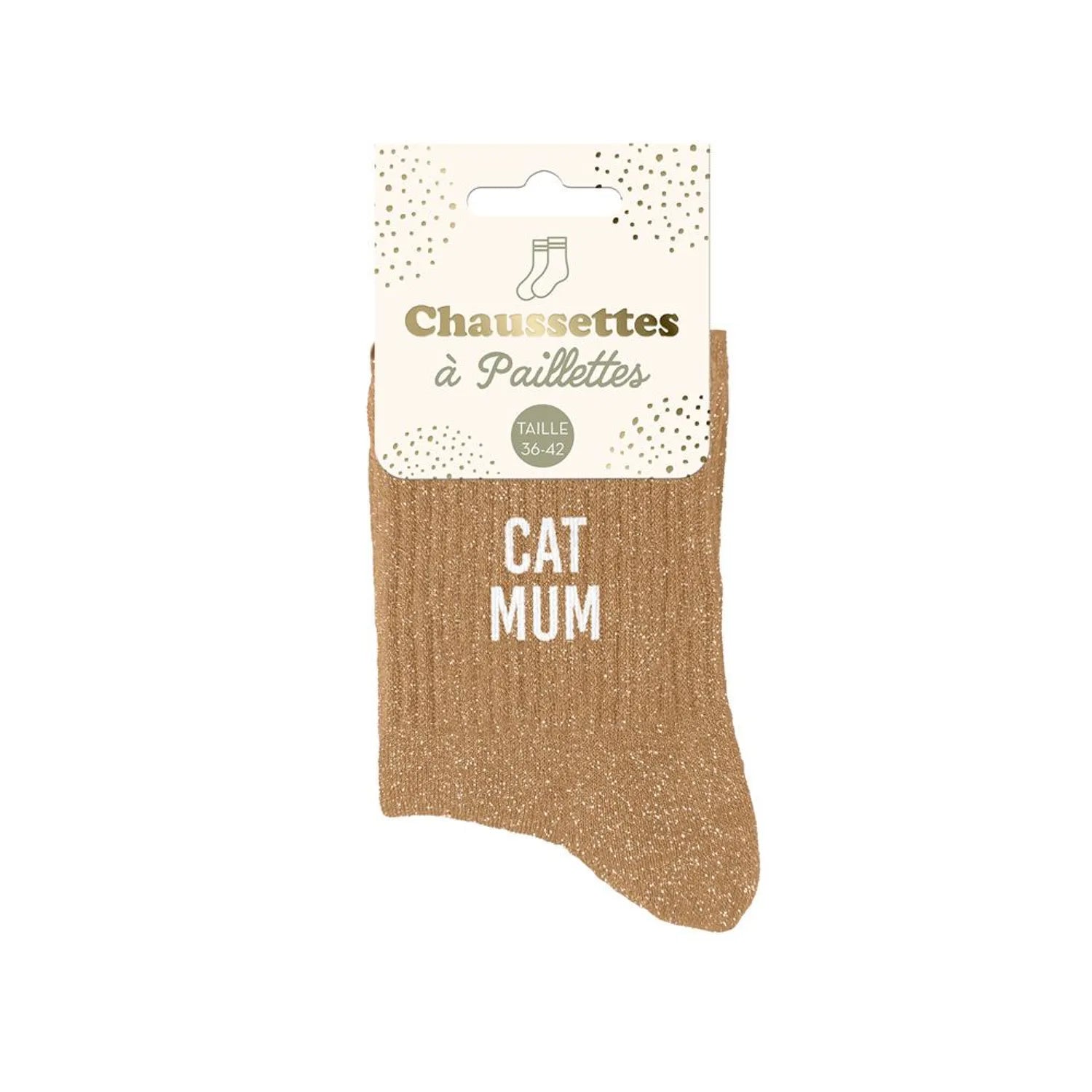 Chaussettes à paillettes - Femme - Taille 36 au 42