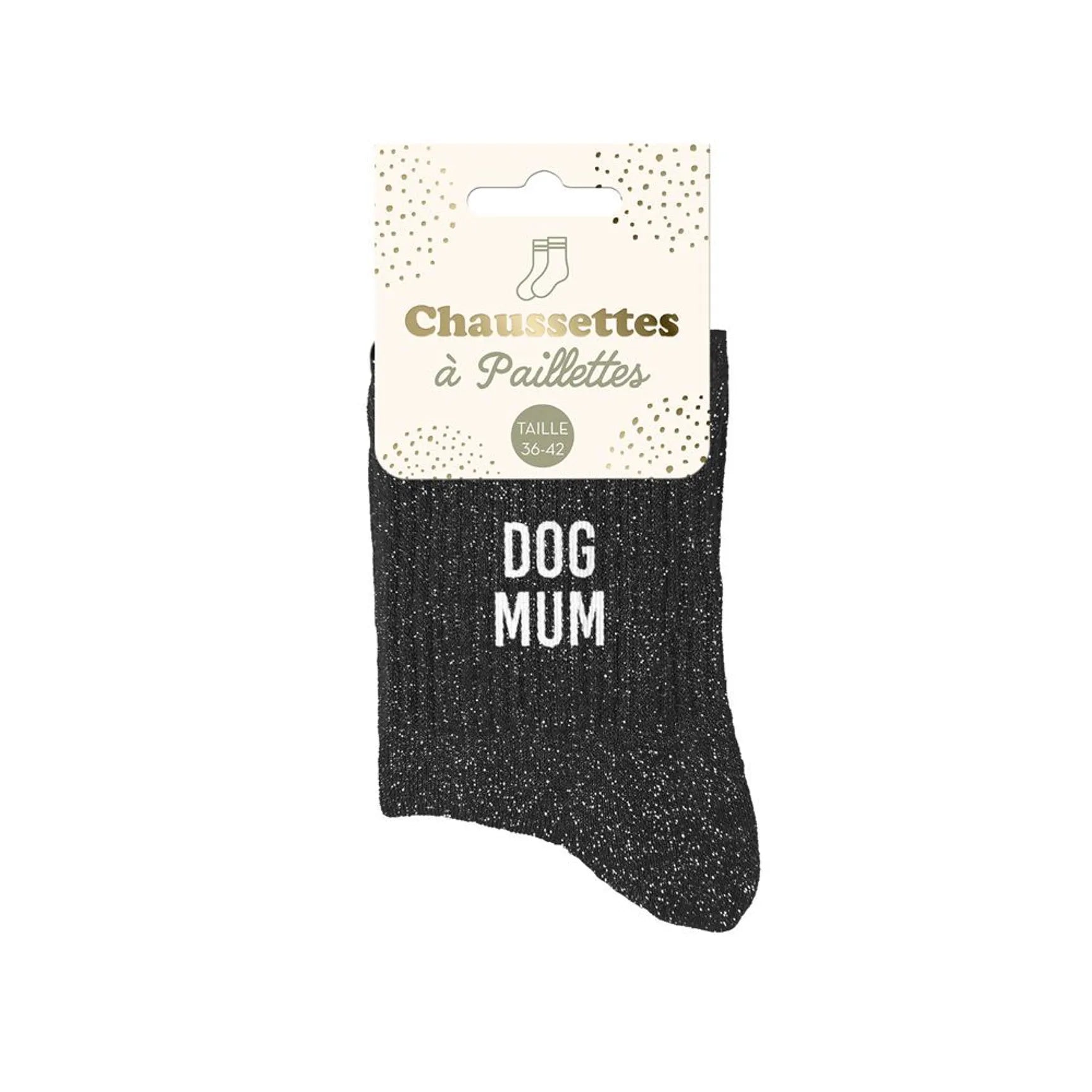 Chaussettes à paillettes - Femme - Taille 36 au 42