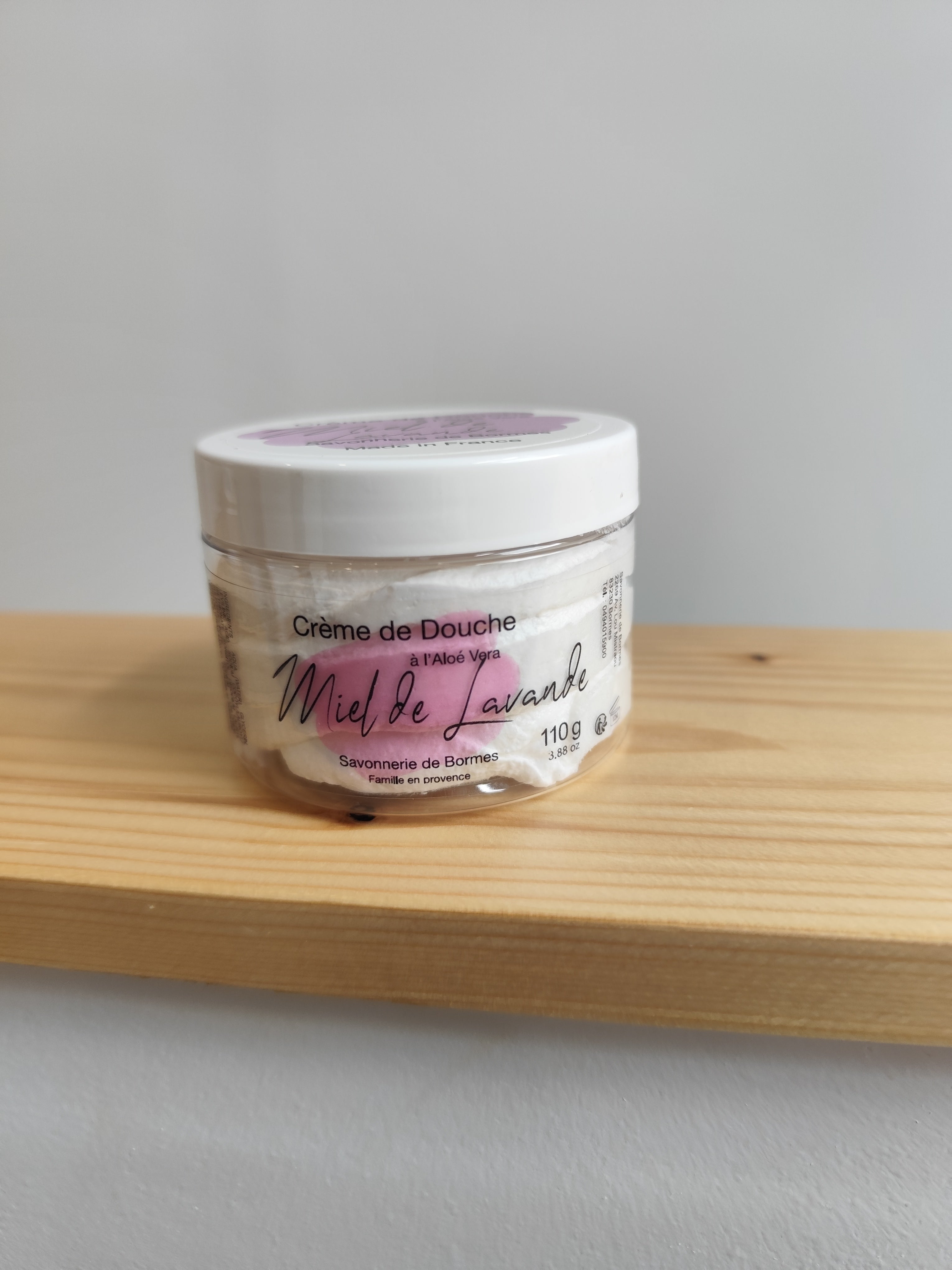Crème de douche et bain à l’Aloé Vera - Miel de Lavande - 110 g