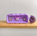 Trousse en silicone Kuromi multi-usages avec charms