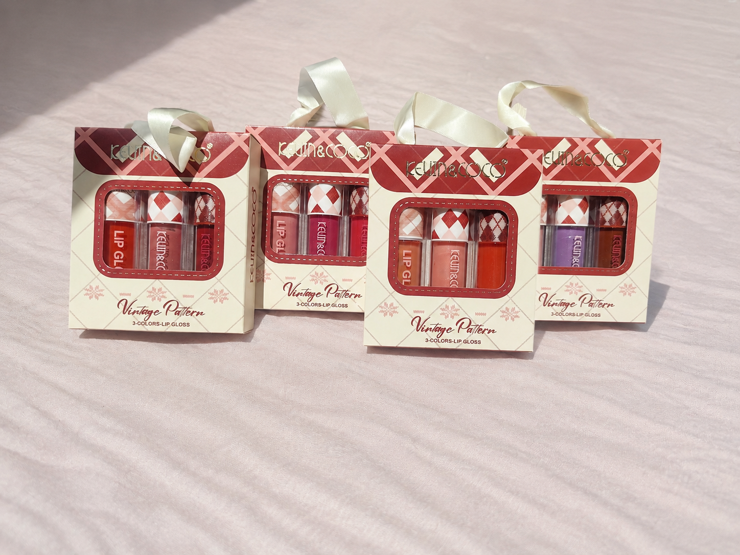 Coffret 3 gloss pour les lèvres - Kevin & Coco