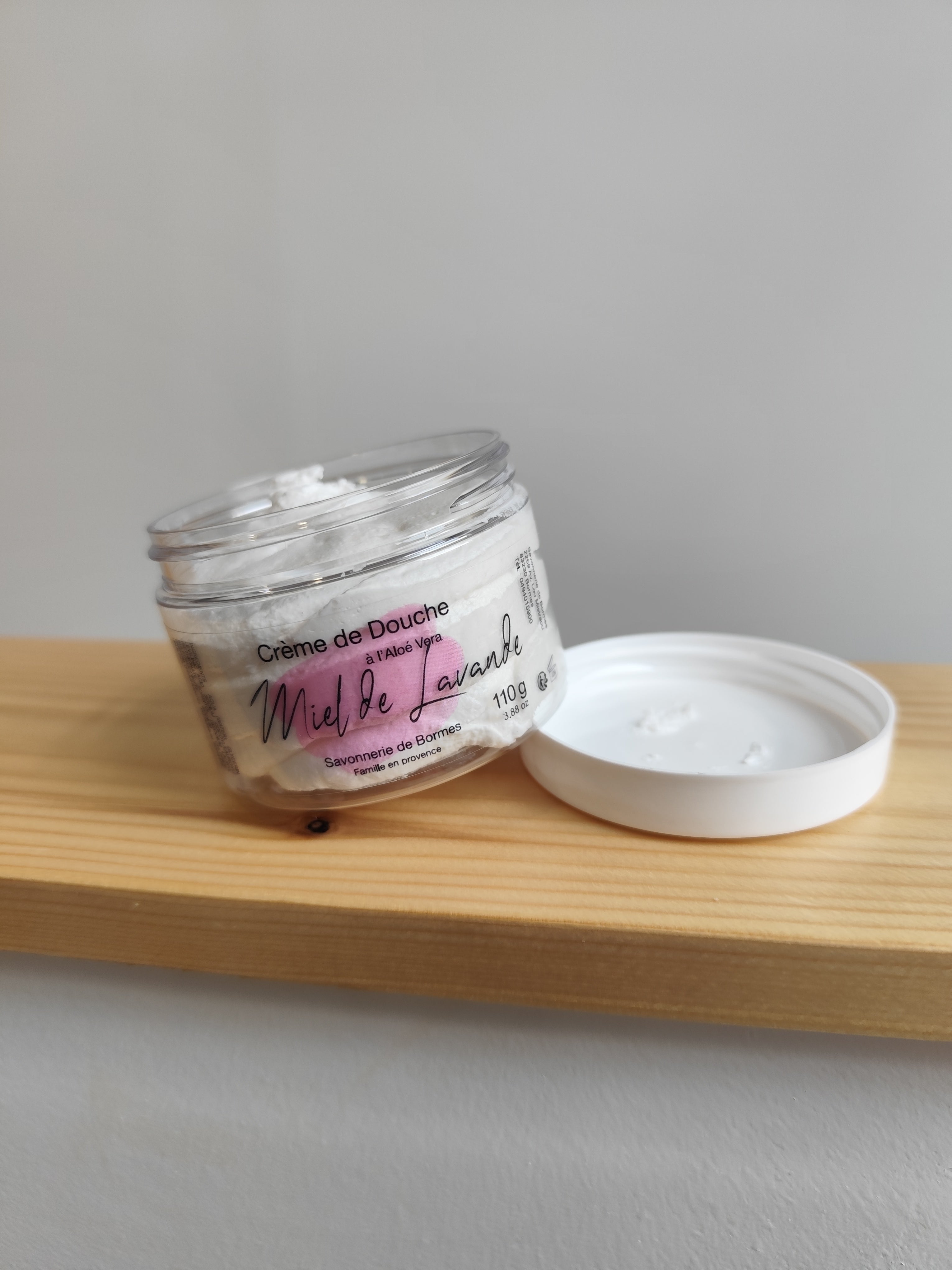 Crème de douche et bain à l’Aloé Vera - Miel de Lavande - 110 g