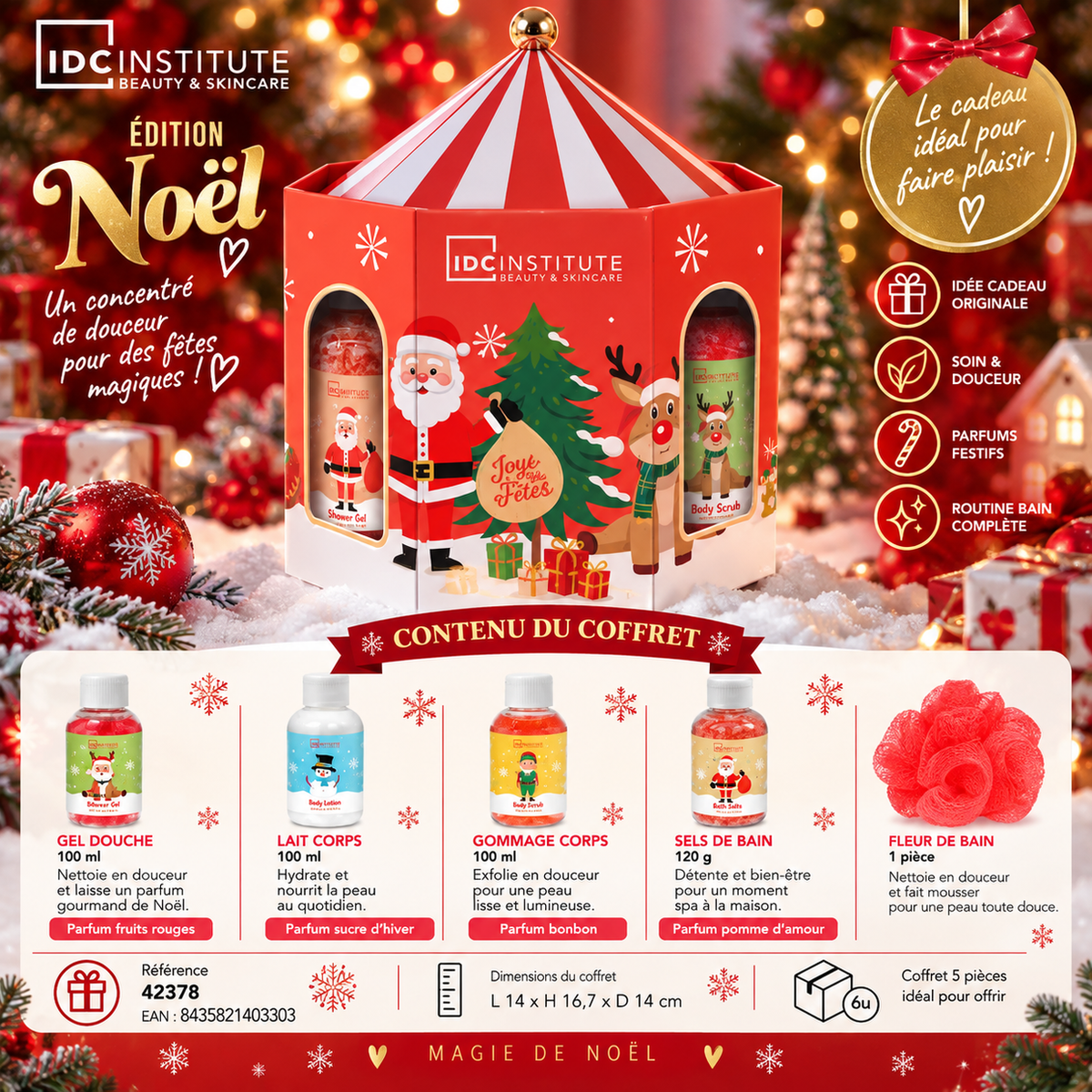 Coffret de Noël - 5 produits 🎄
