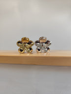 Lot de 2 petites pinces fleurs