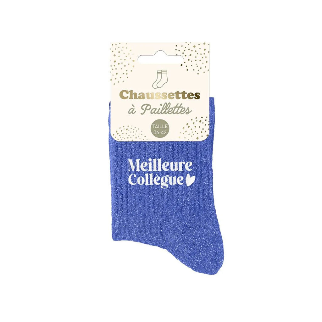 Chaussettes à paillettes - Femme - Taille 36 au 42