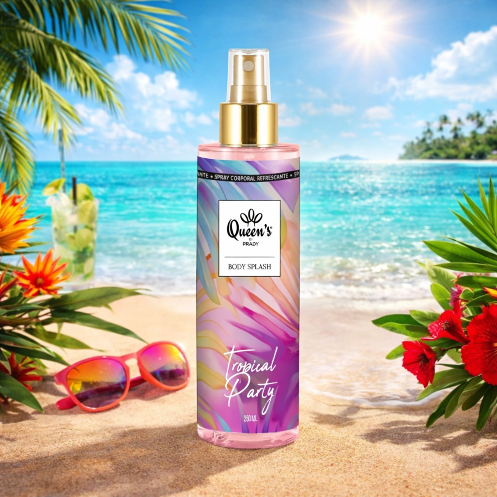 Brume parfumée corps et cheveux Prady - Tropical Party - 250 ml