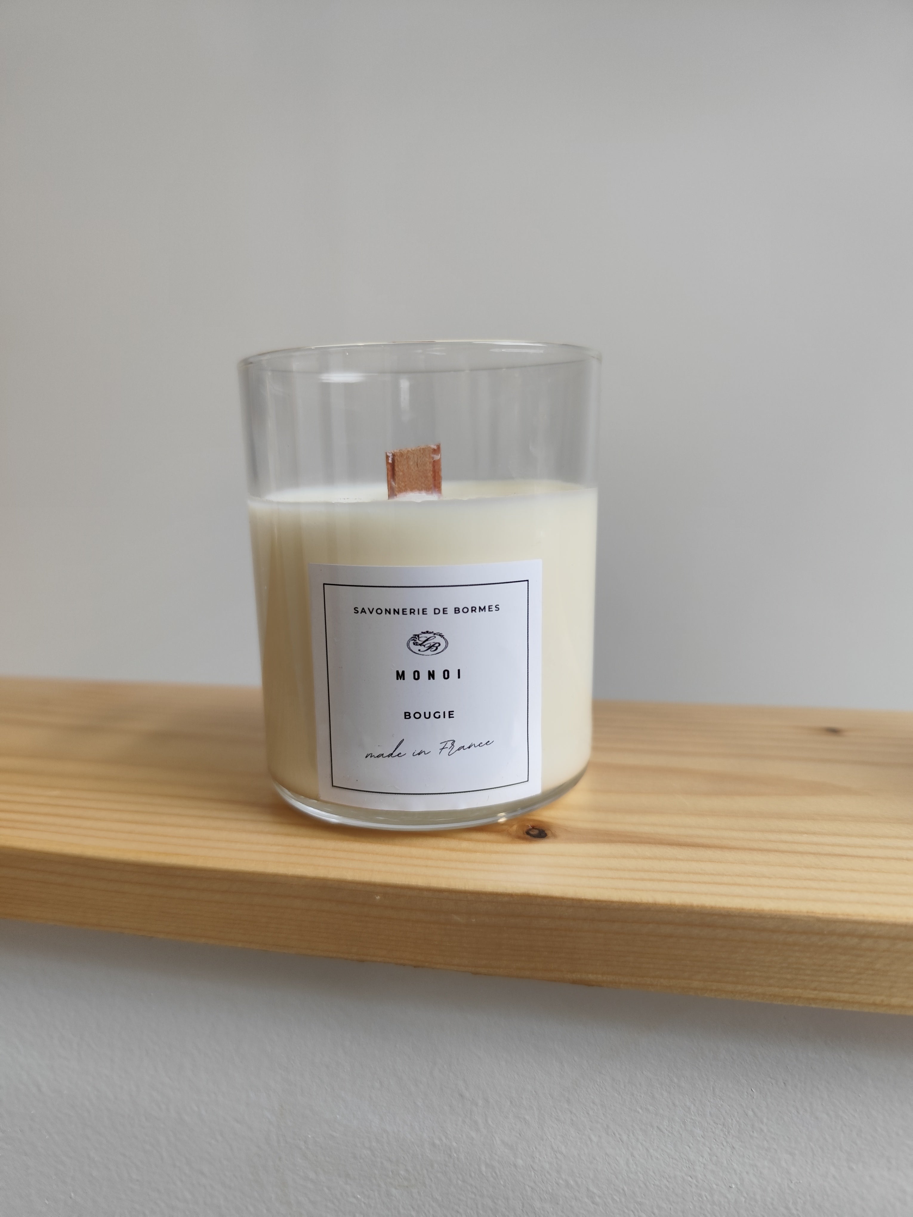 Bougies cire végétale - Made in France - 165 g (6 parfums disponibles)