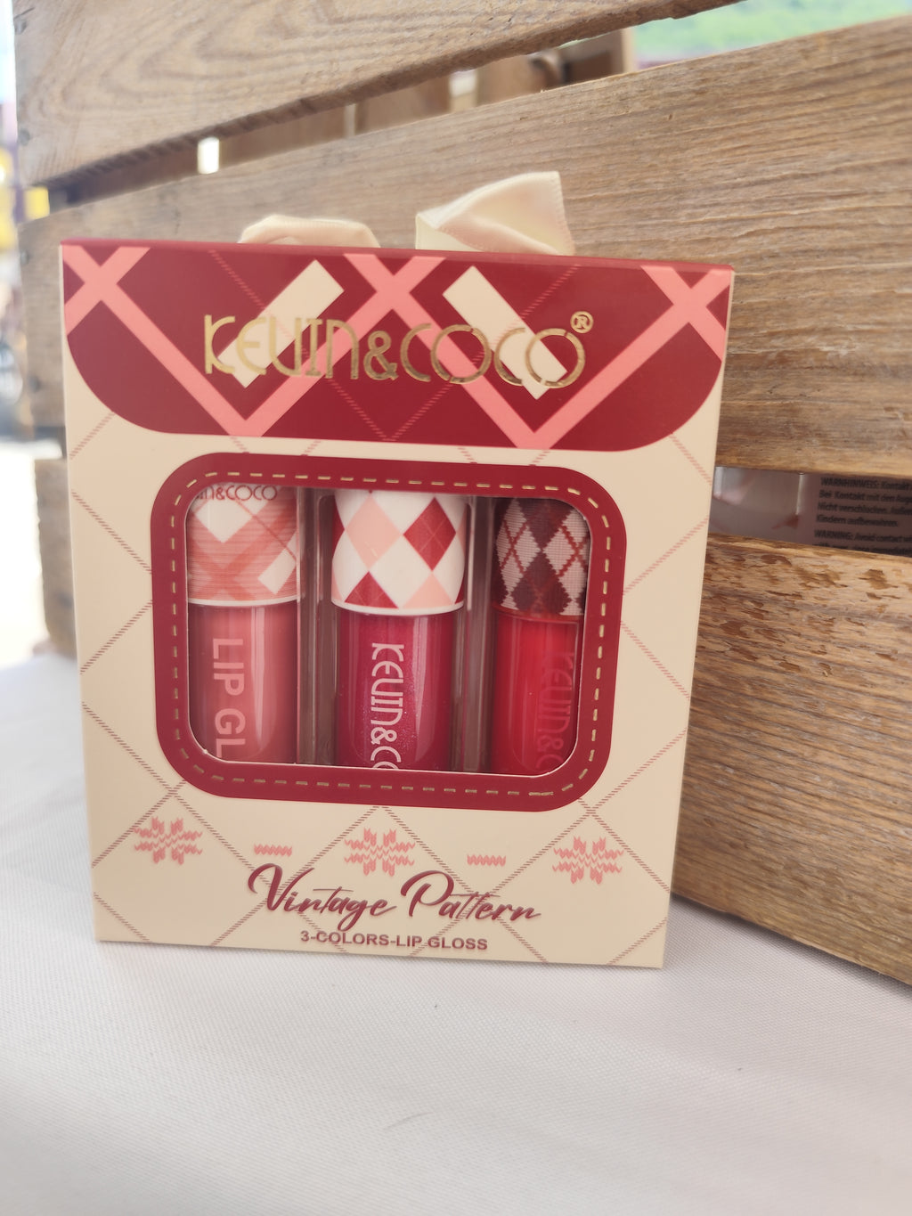Coffret 3 gloss pour les lèvres - Kevin & Coco