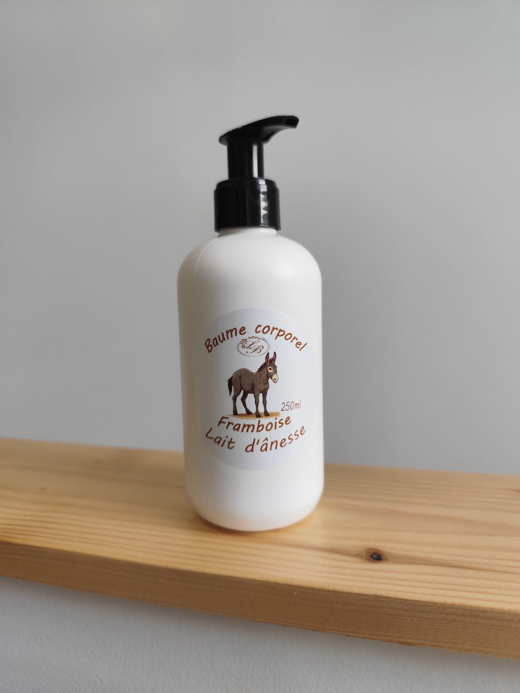 Baume Corporel au Lait d’Ânesse Bio – 250 ml - Différents parfums