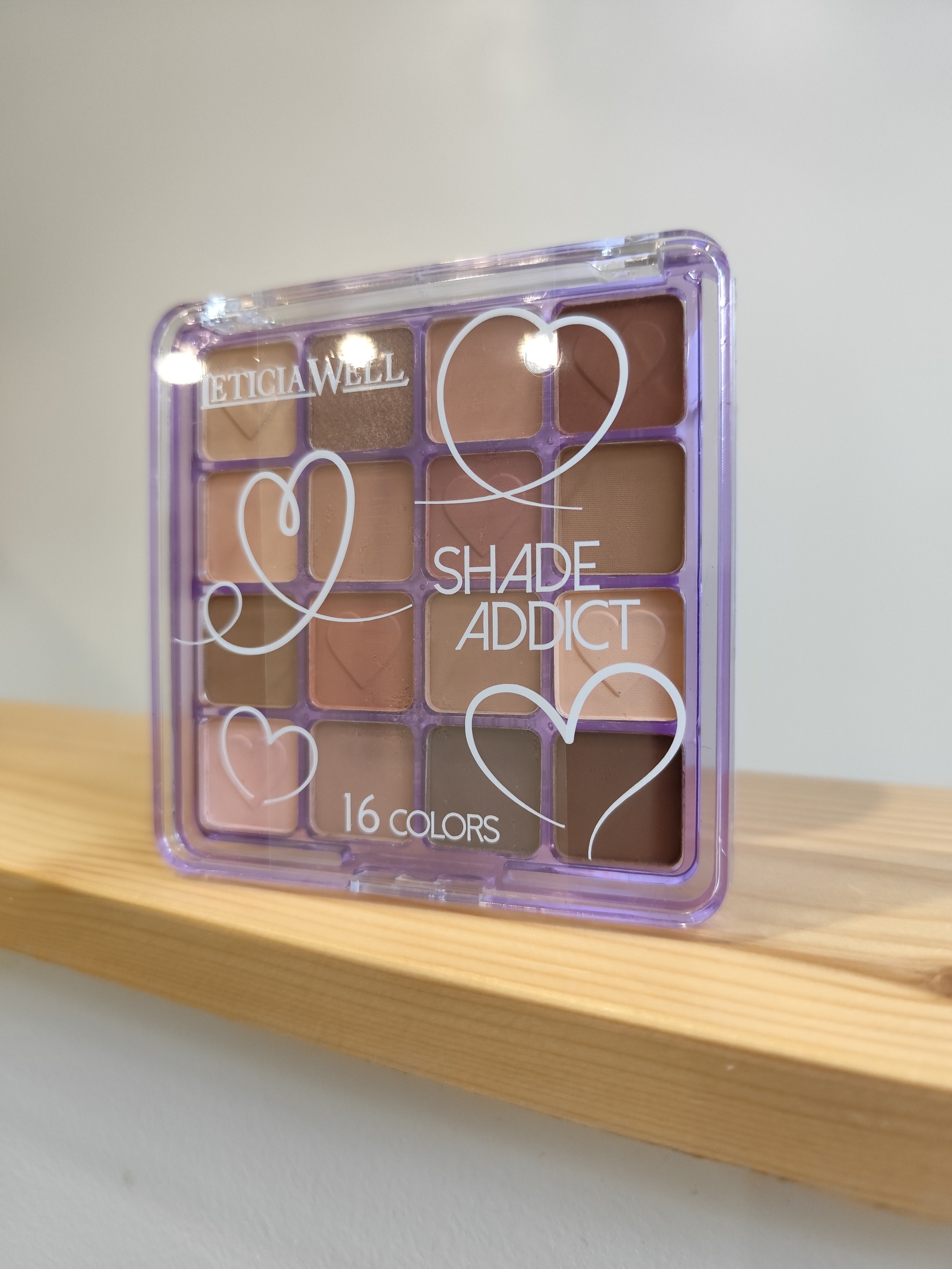 Palette fards à paupières - Nudes - 16 fards