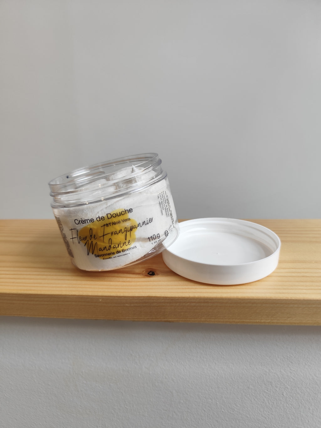 Crème de Douche et Bain à l'Aloé Vera - Fleur de Frangipanier Mandarine - 110 g